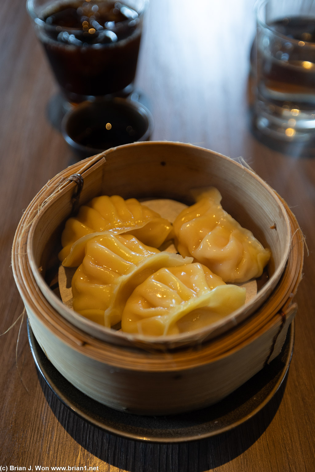 Potstickers were meh.
