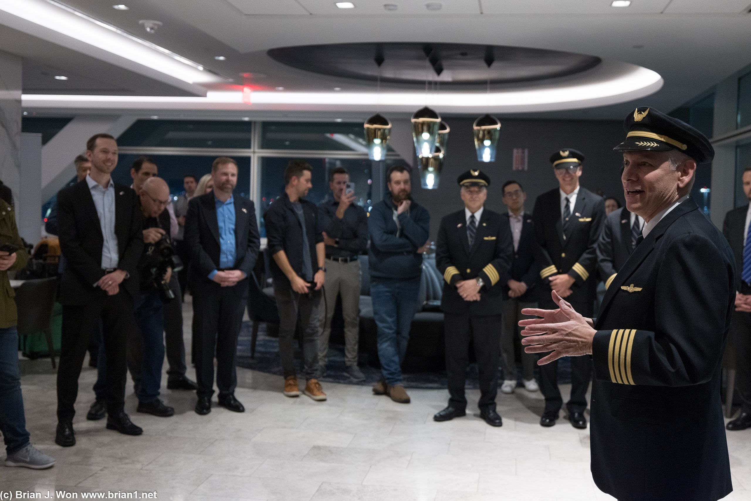 Captain Marc Champion, Vice President, Flight Operations, United Airlines.