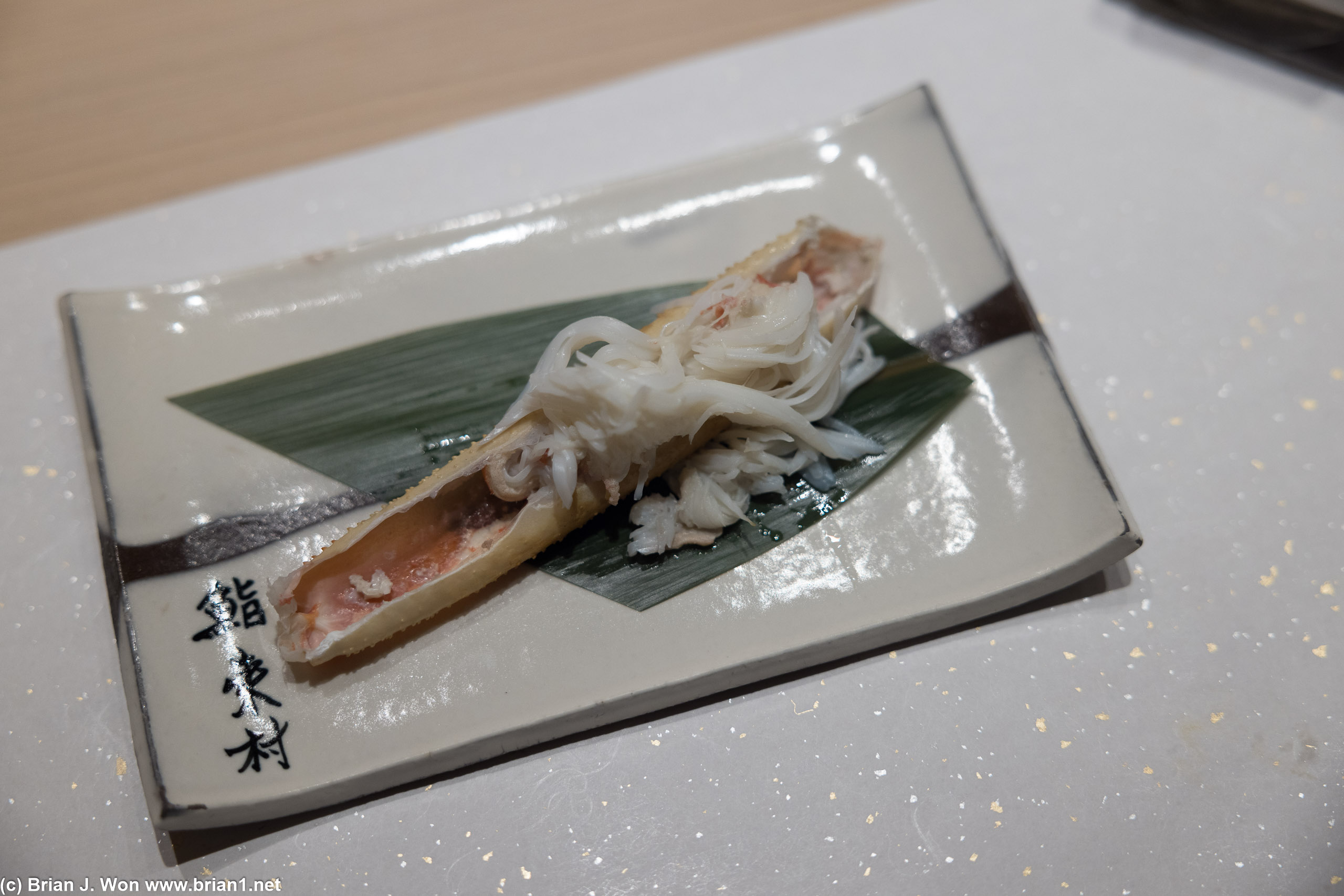 Snow crab was very fresh and different, but perhaps my least-favorite.