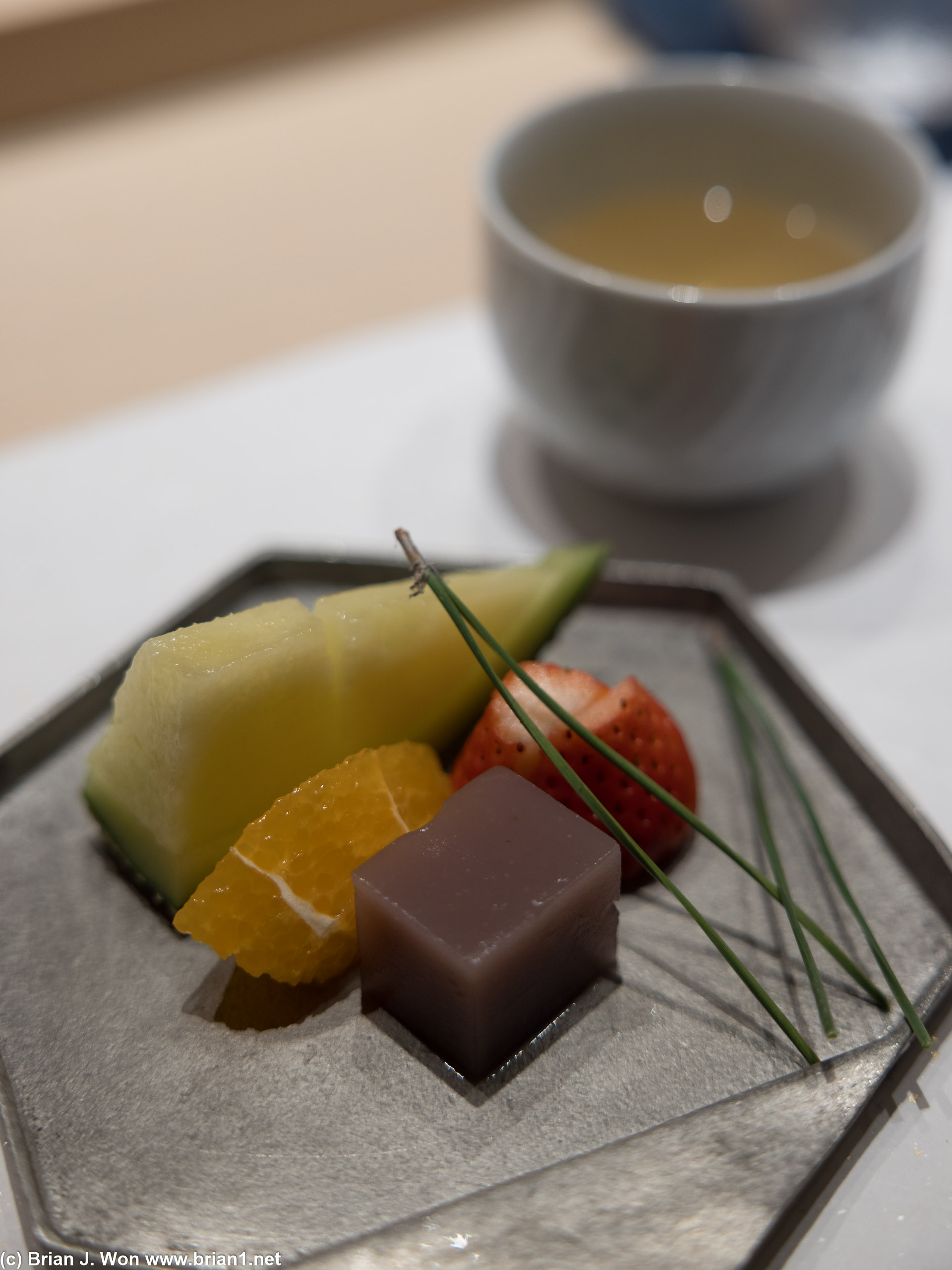Fruit for dessert.