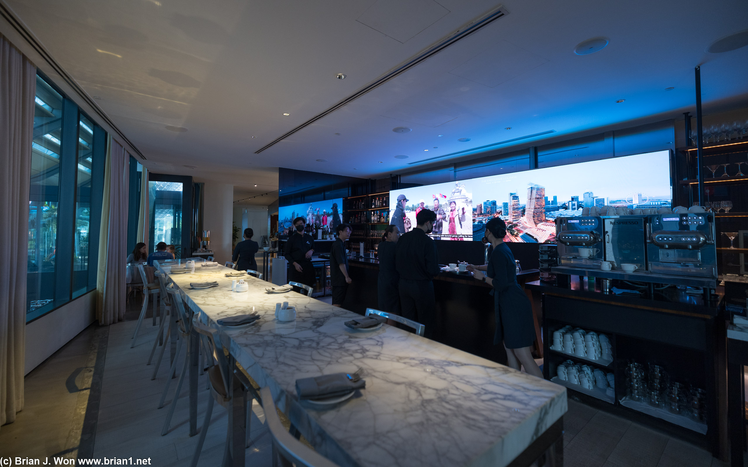 Bar and high-top.
