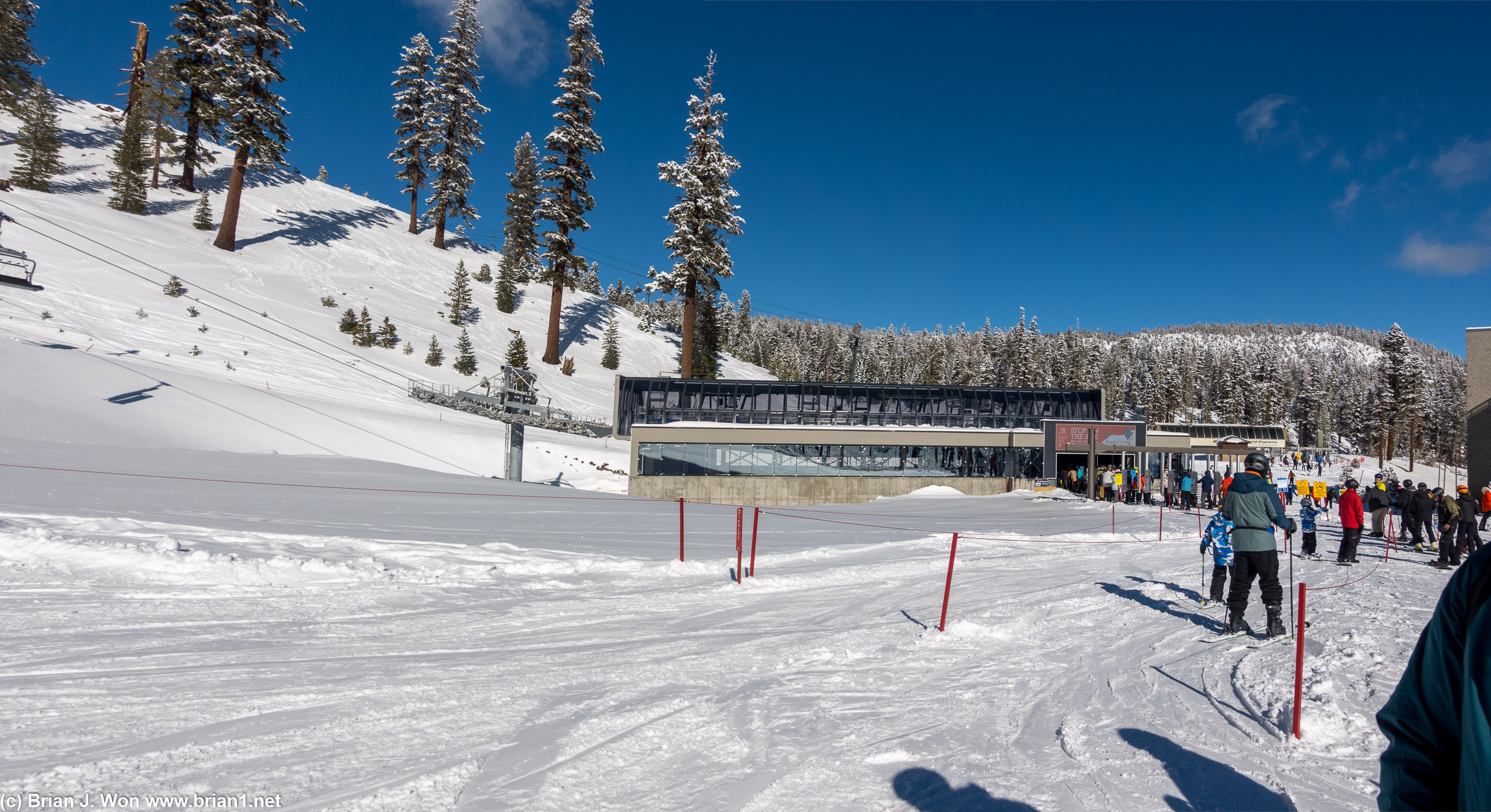 Shiny new Canyon Express (Chair 16).