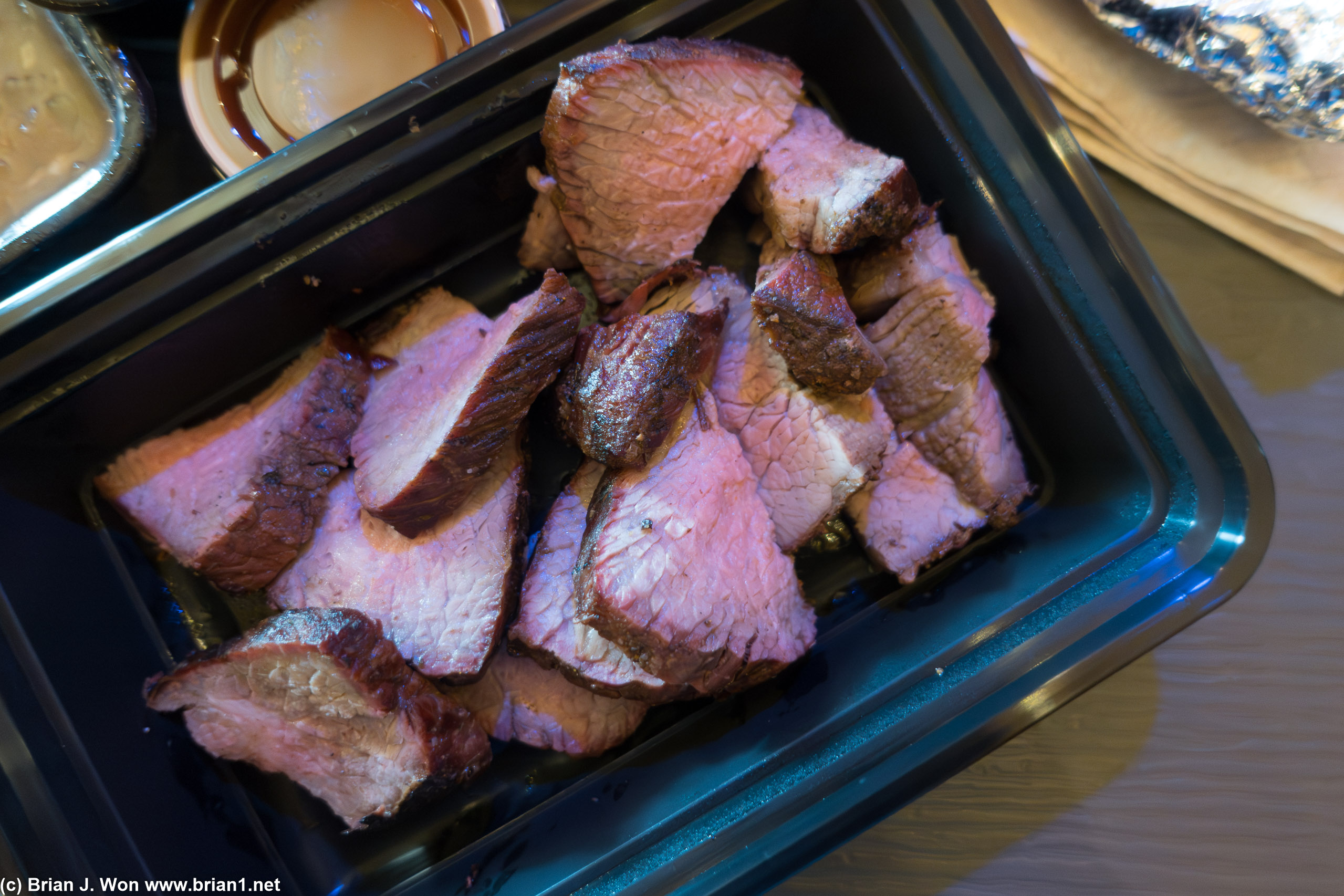 As does the tri-tip, especially as the final meal of the trip.