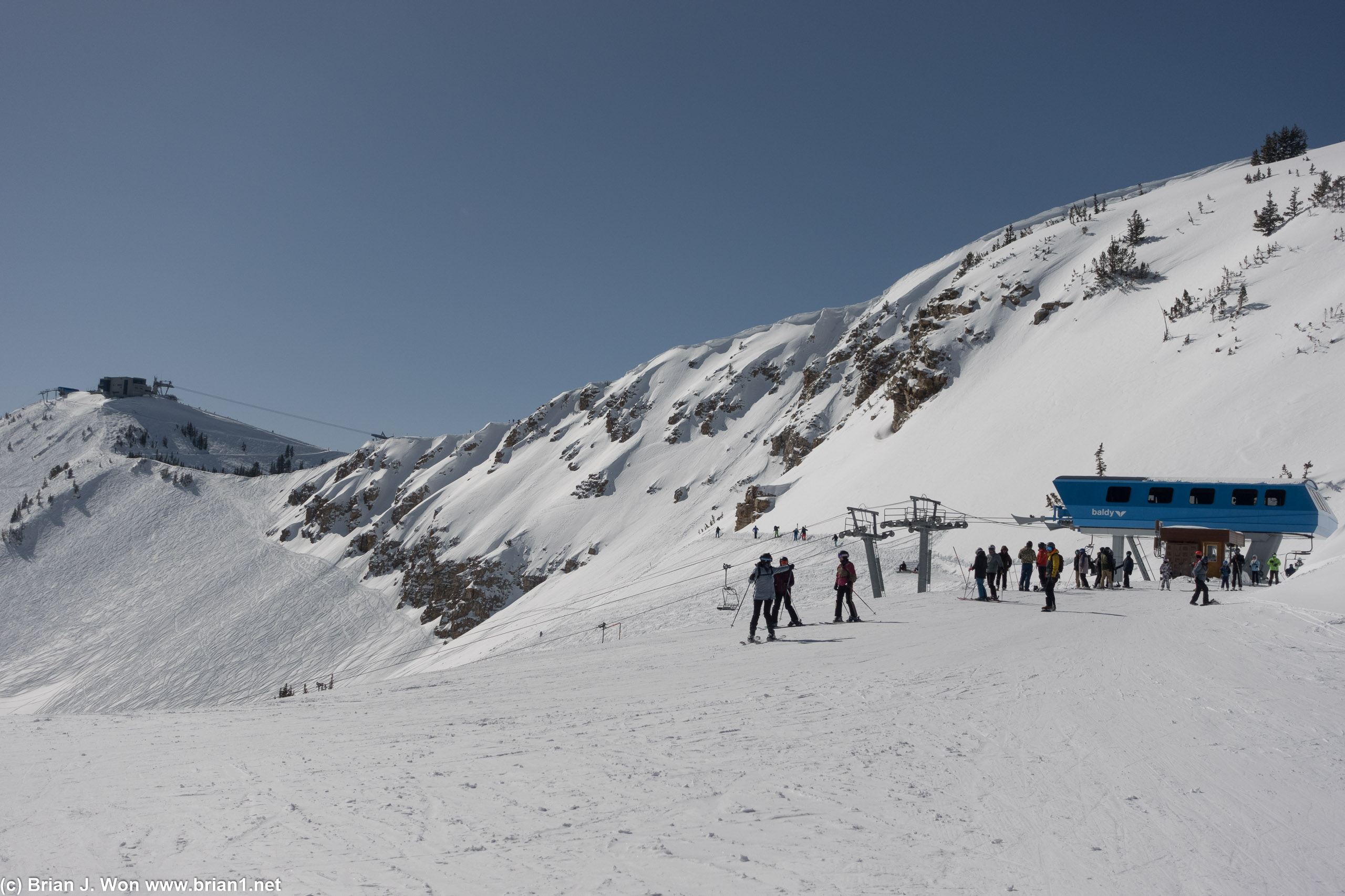 Baldy lift on the backside.
