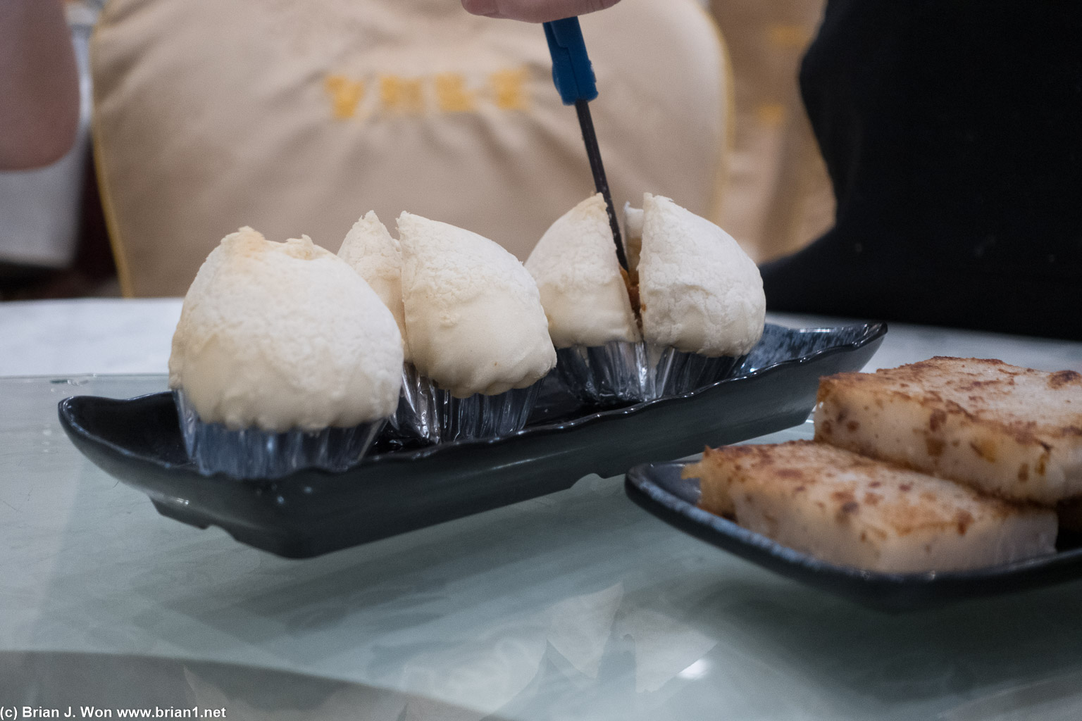 I think this was a char siu bao.