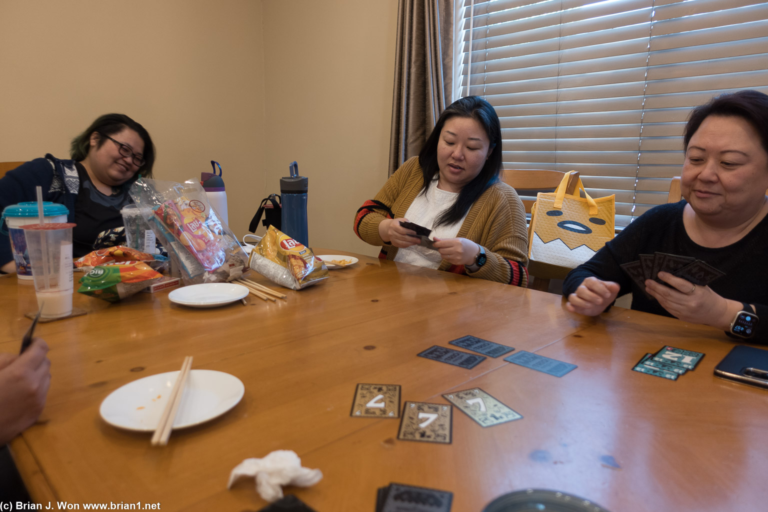 Trio was a surprisingly tough yet easy to play memory game.
