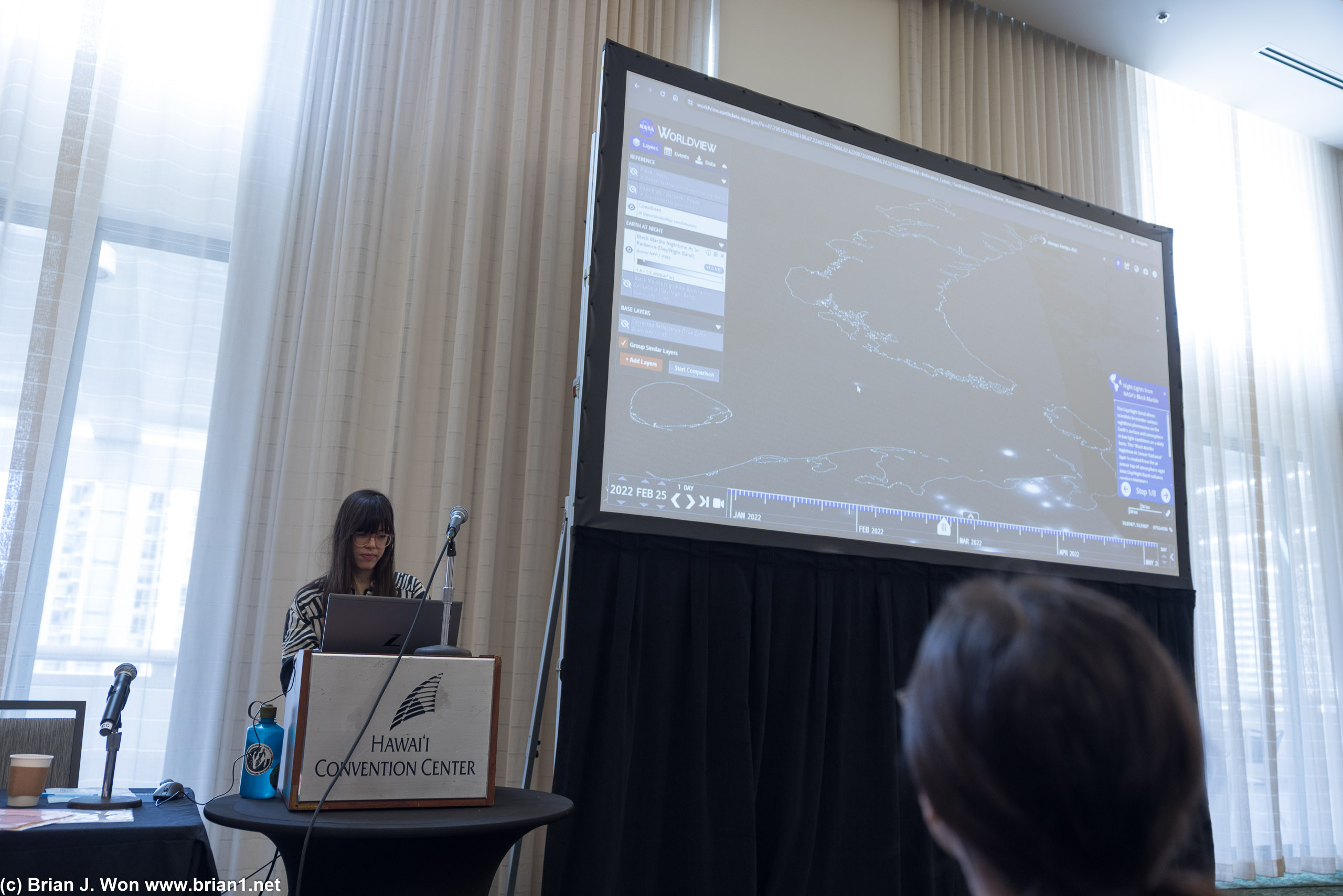 Professor Mia Bennett from UW is an expert on remote sensing.