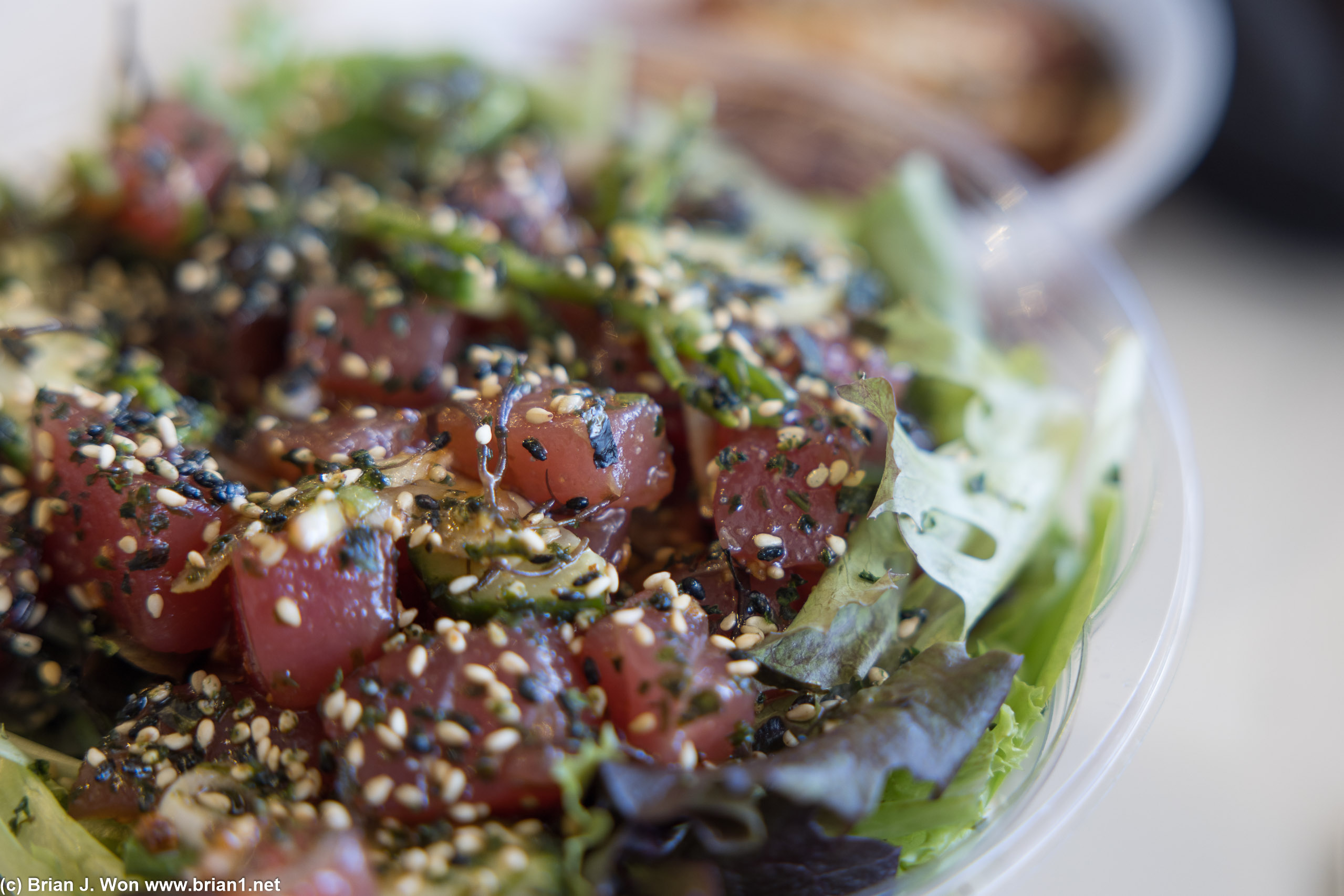 Hawaiian poke at Ohana Poke House is excellent.