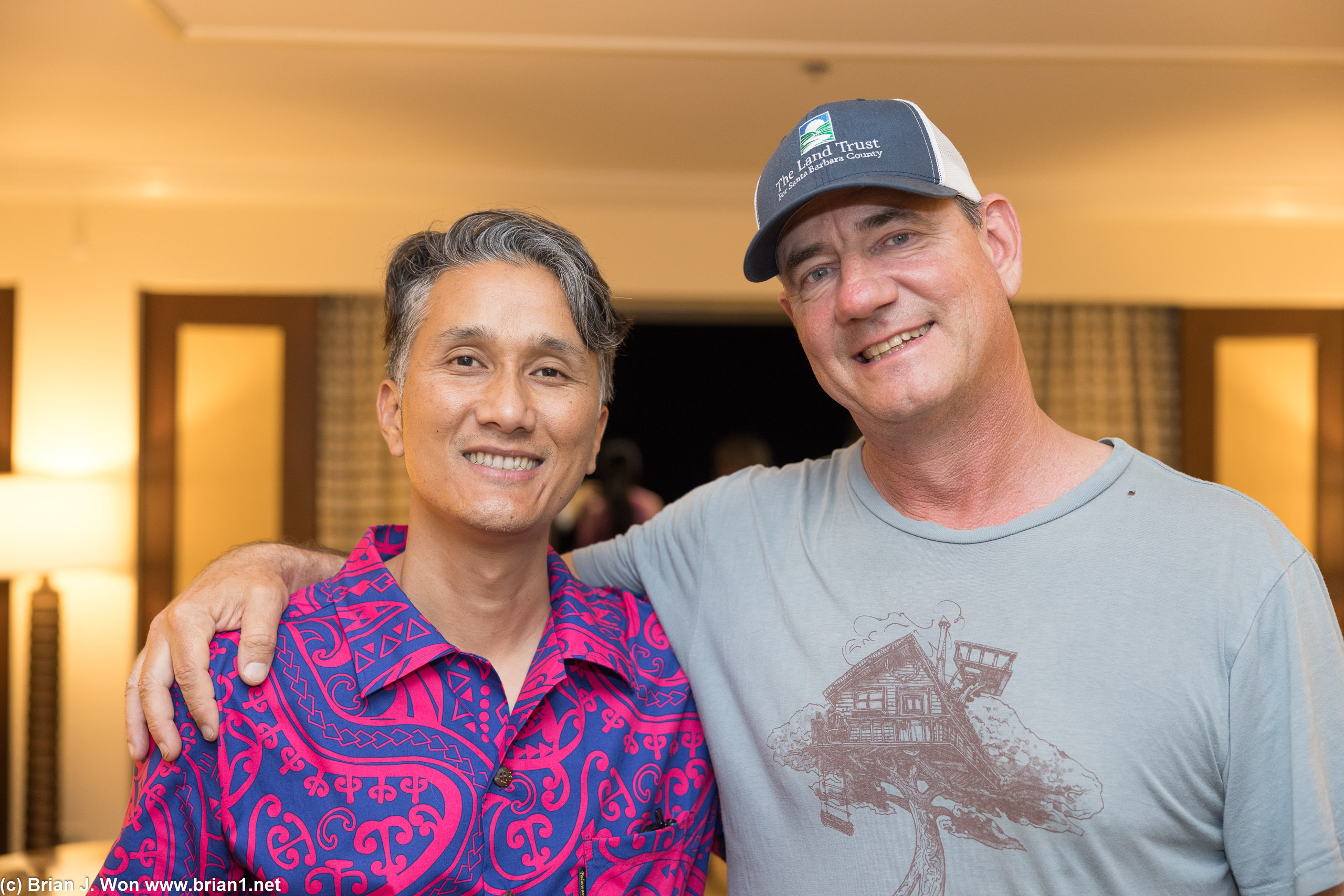 Professor Bhattachan and Professor Gillespie.