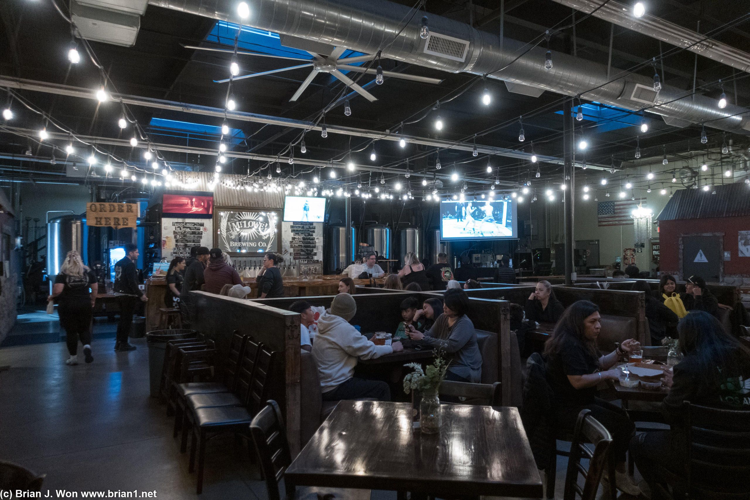 Mt. Lowe Brewing.