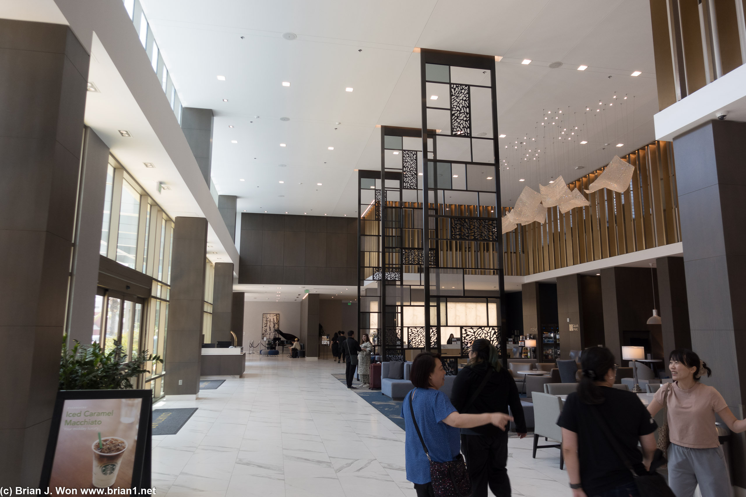 This is one fancy Courtyard by Marriott.