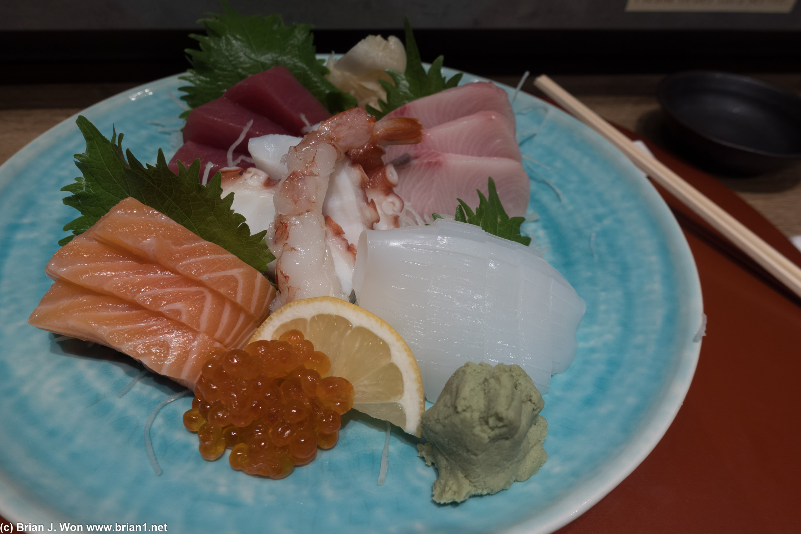 Dinner #2 at Furusato Sushi. Quite decent.