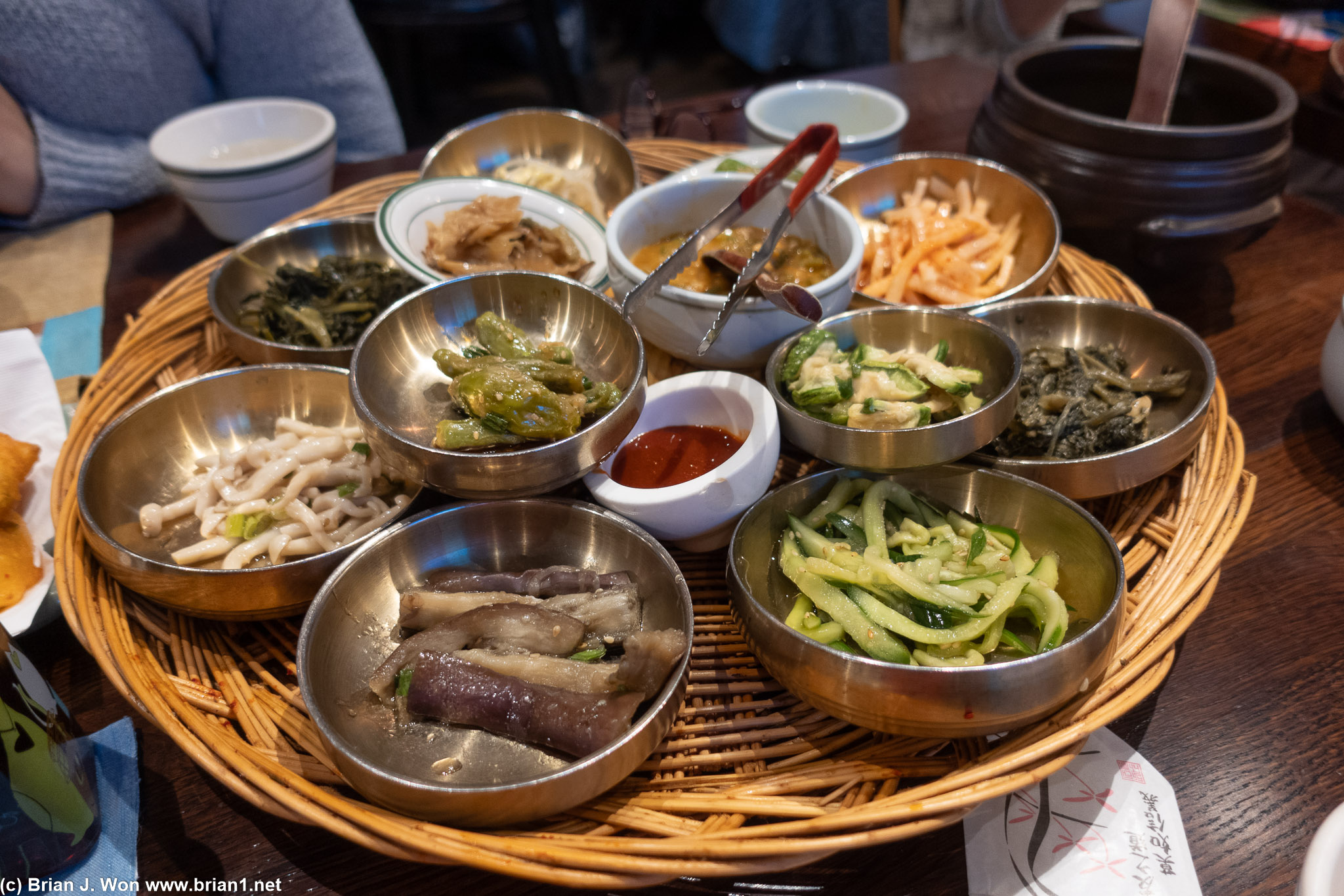 The spread, different angle.