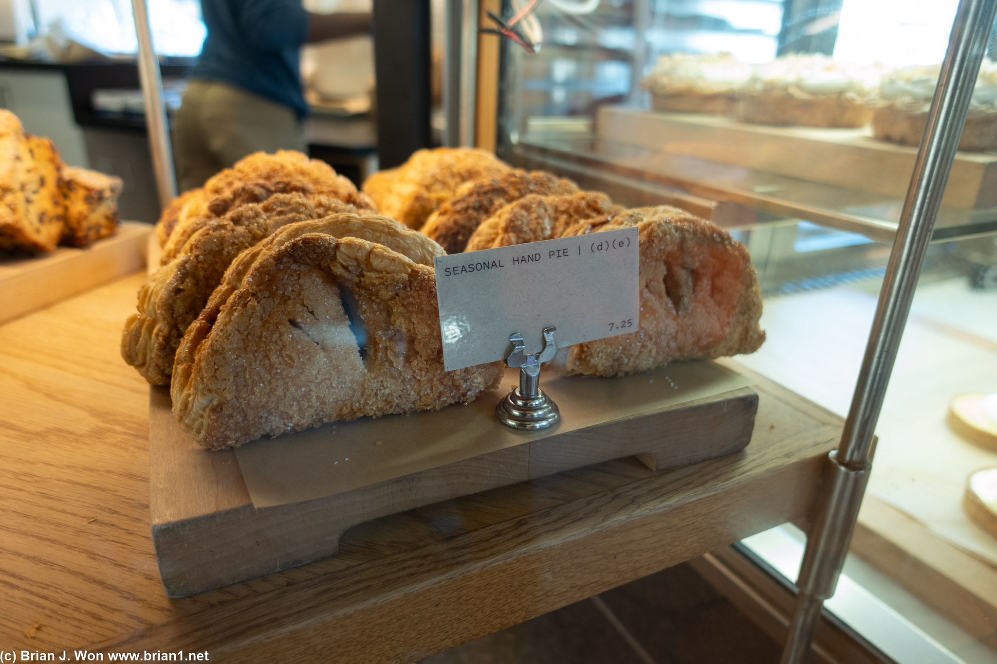 Seasonal hand pies at Tartine.