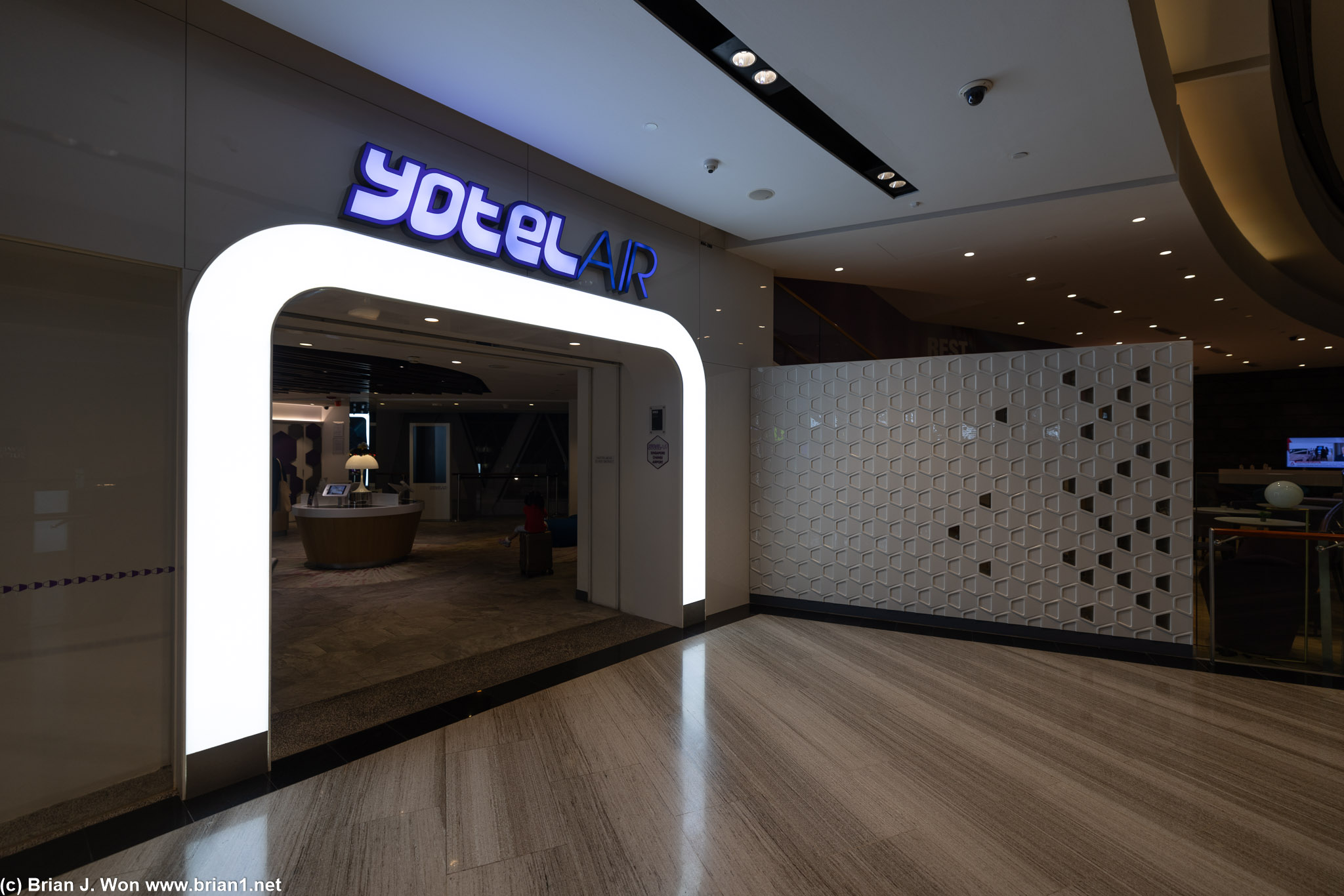 Yotel Jewel Changi is a branded as a Yotelair location.