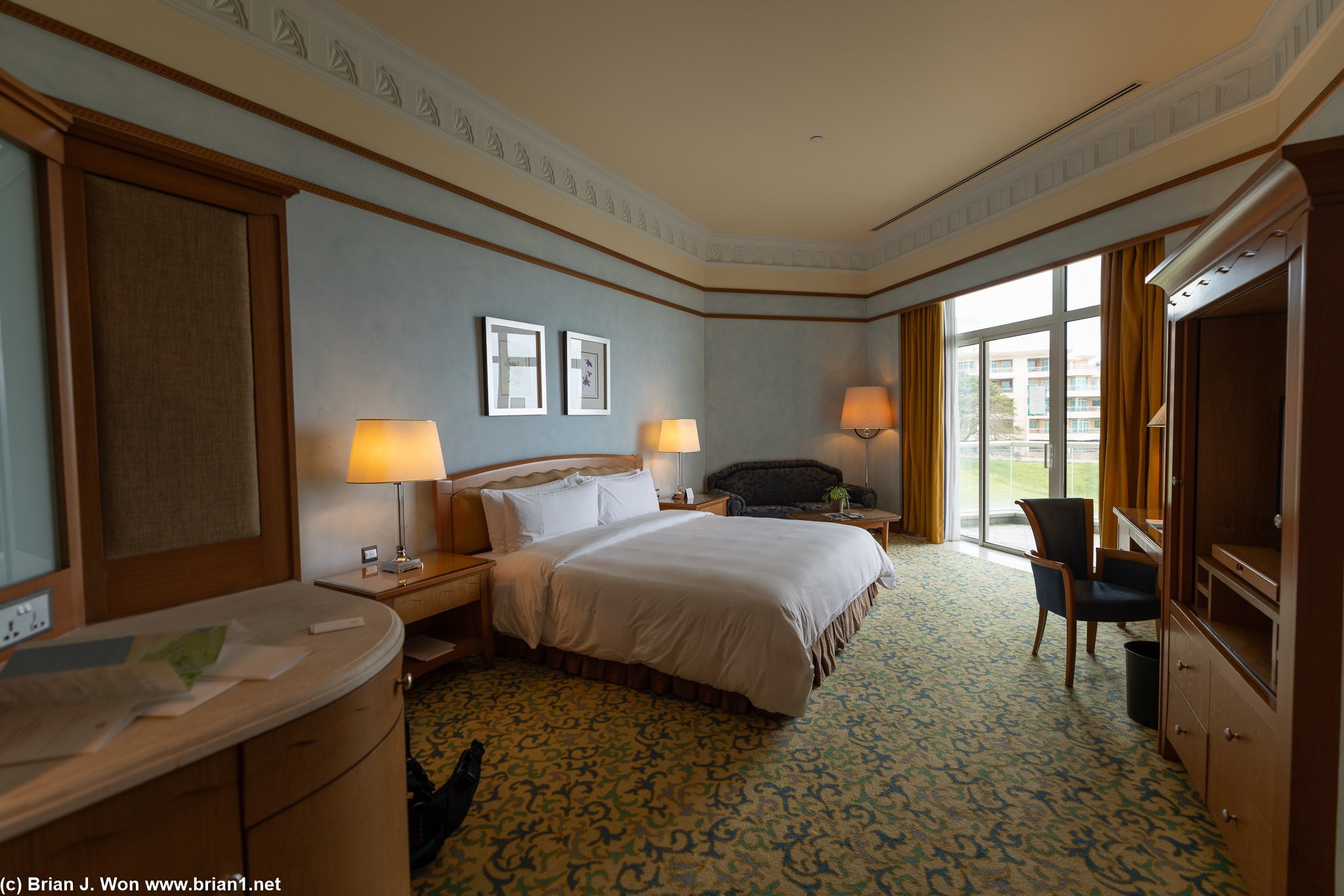 Standard room in the Seaview Tower.