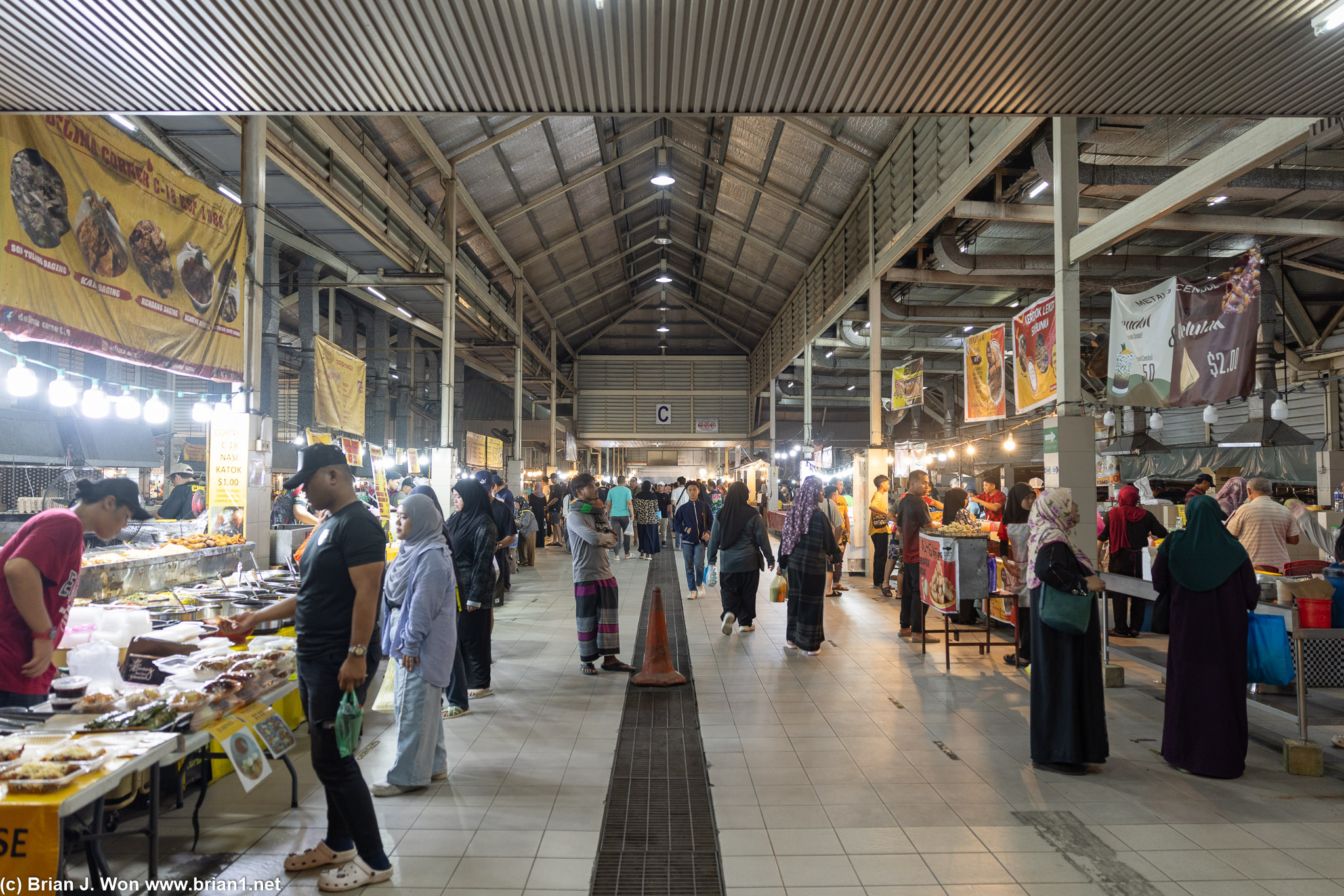 The one and only night market.