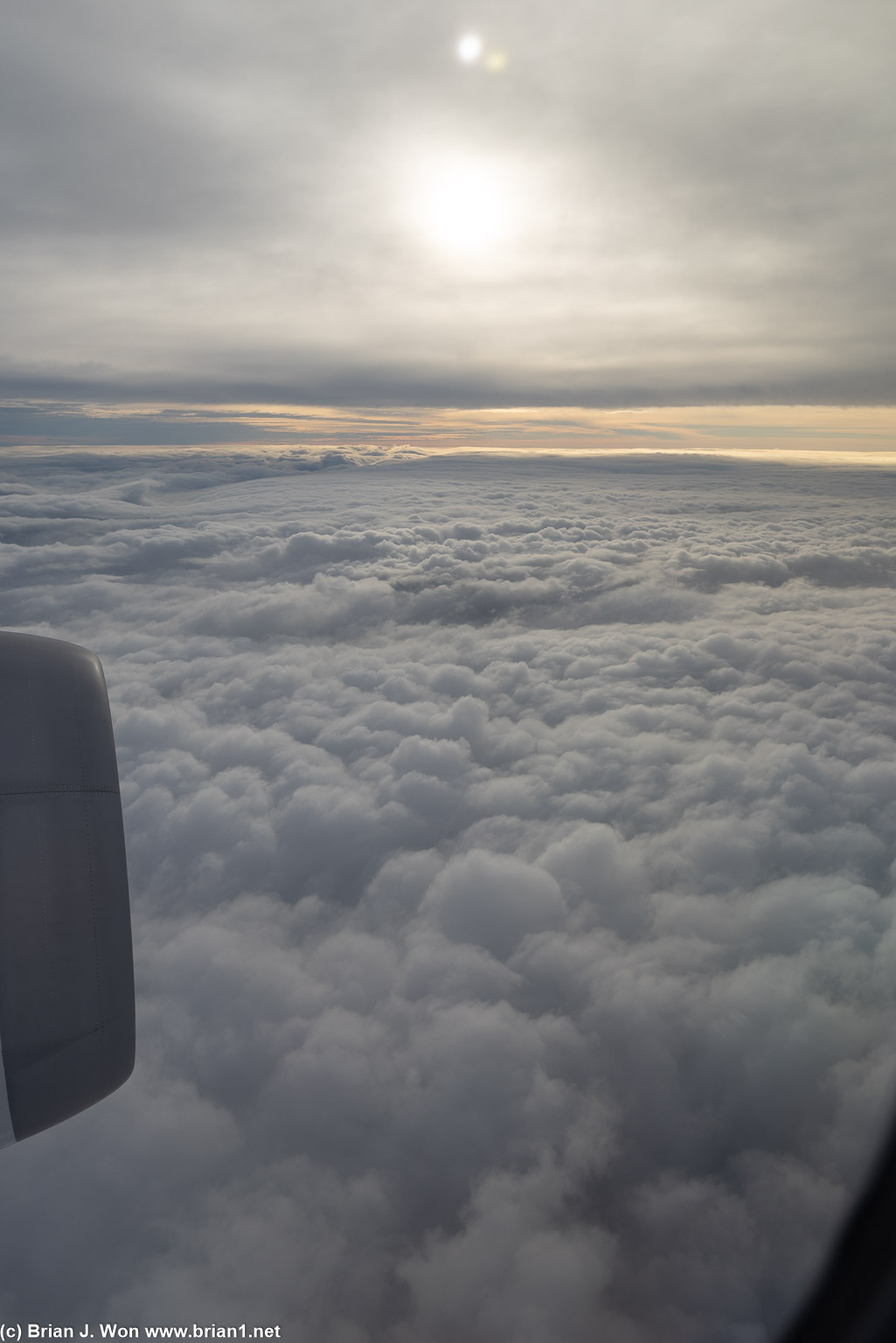 San Francisco is very cloudy.