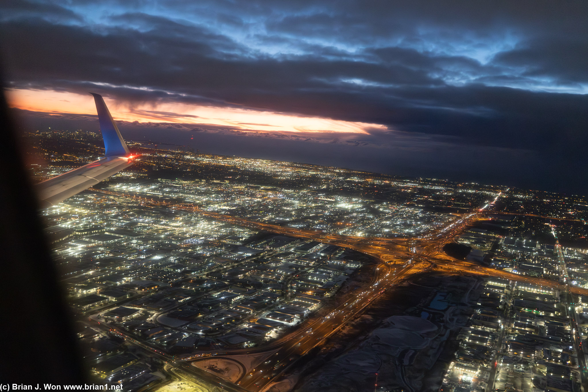 One last view of Toronto.