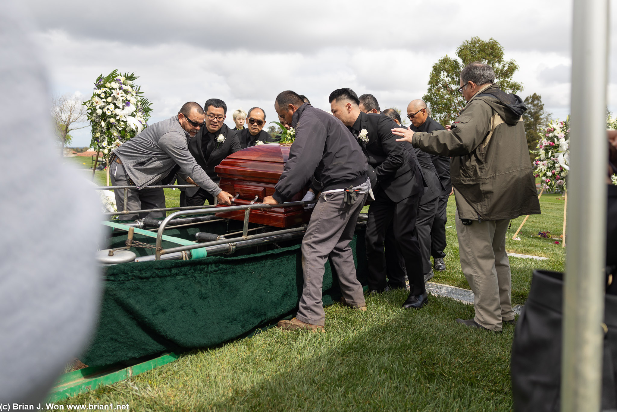 Caskets are heavy. Both in physical weight as well as the love, ceremony, and everything else they represent.