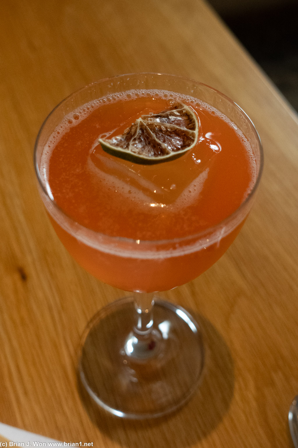 Strawberry virgin cocktail.