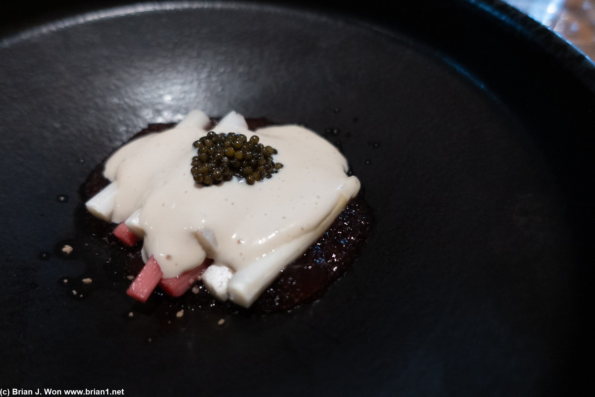 So much caviar.
