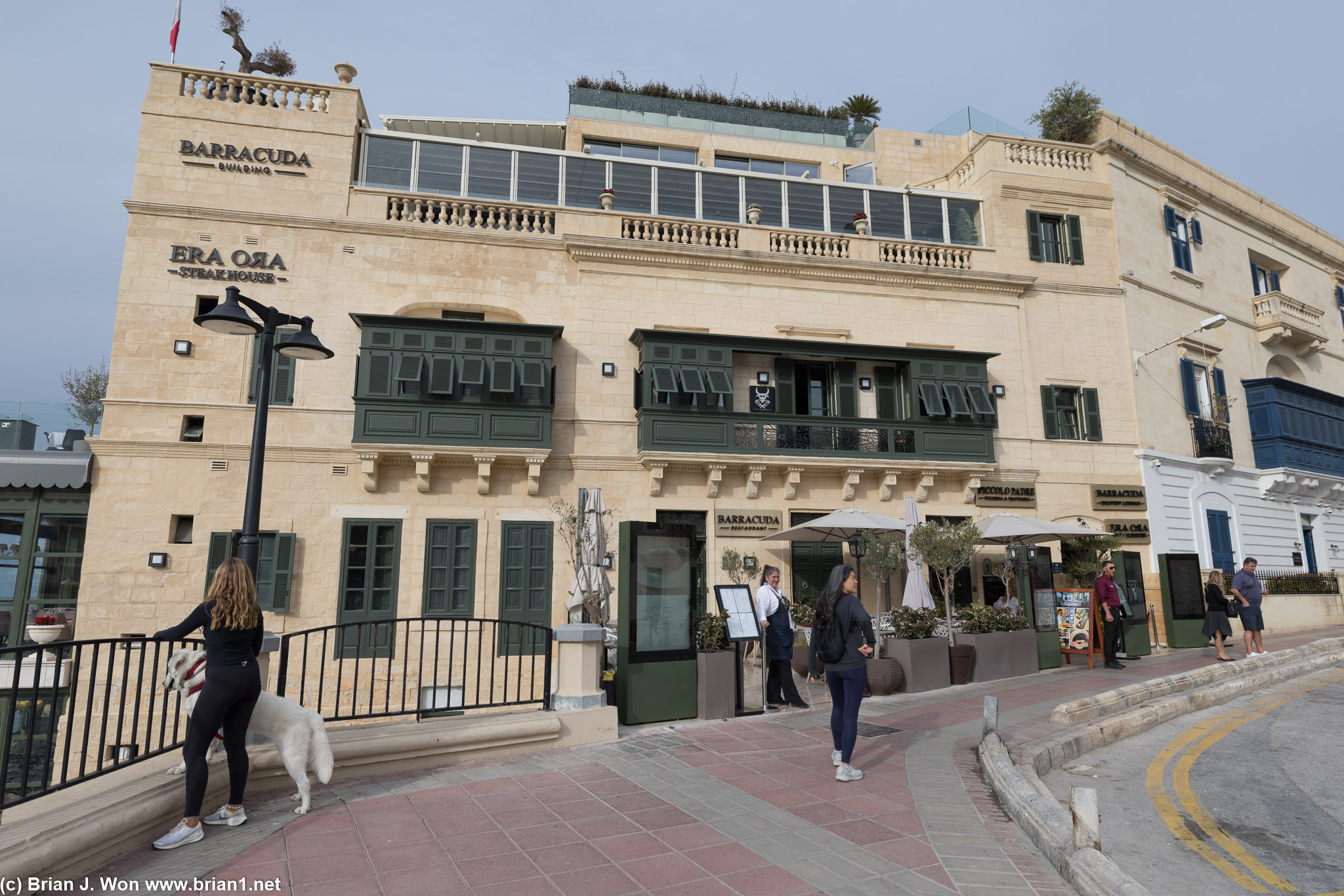 Just around the corner to Sliema, another tourist area.