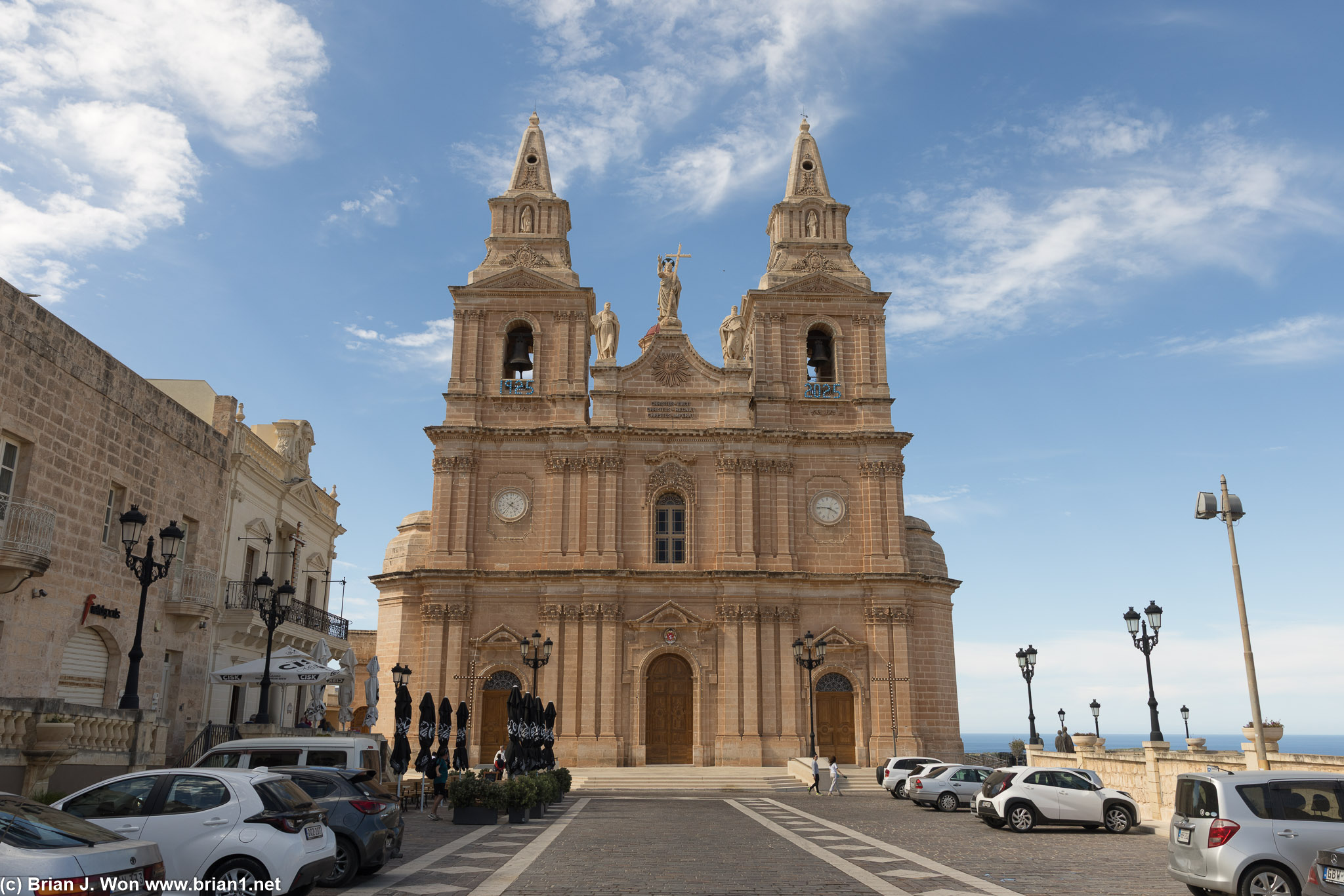 Parish church of Mellieha.