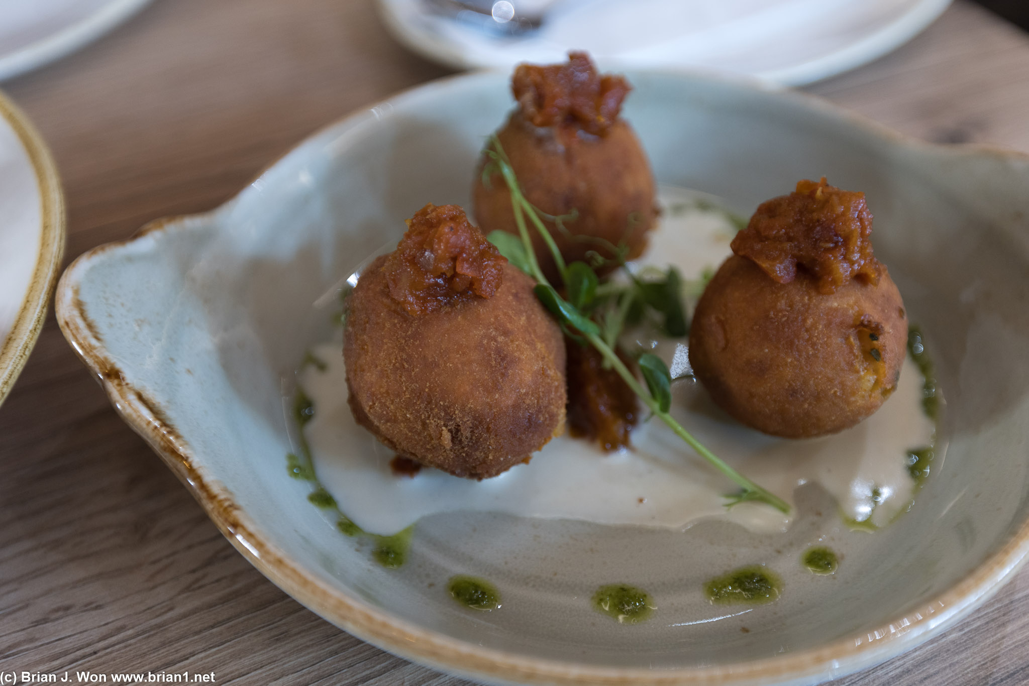 Arancini, if memory serves.