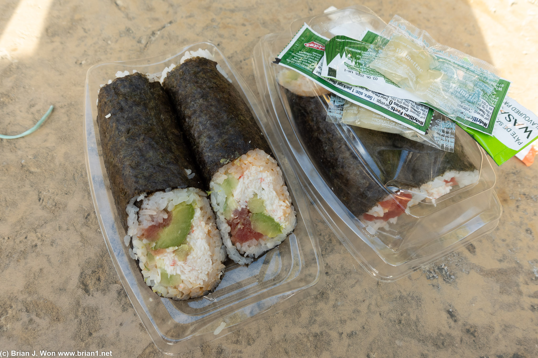 International Food Creations does sushi burritos too?