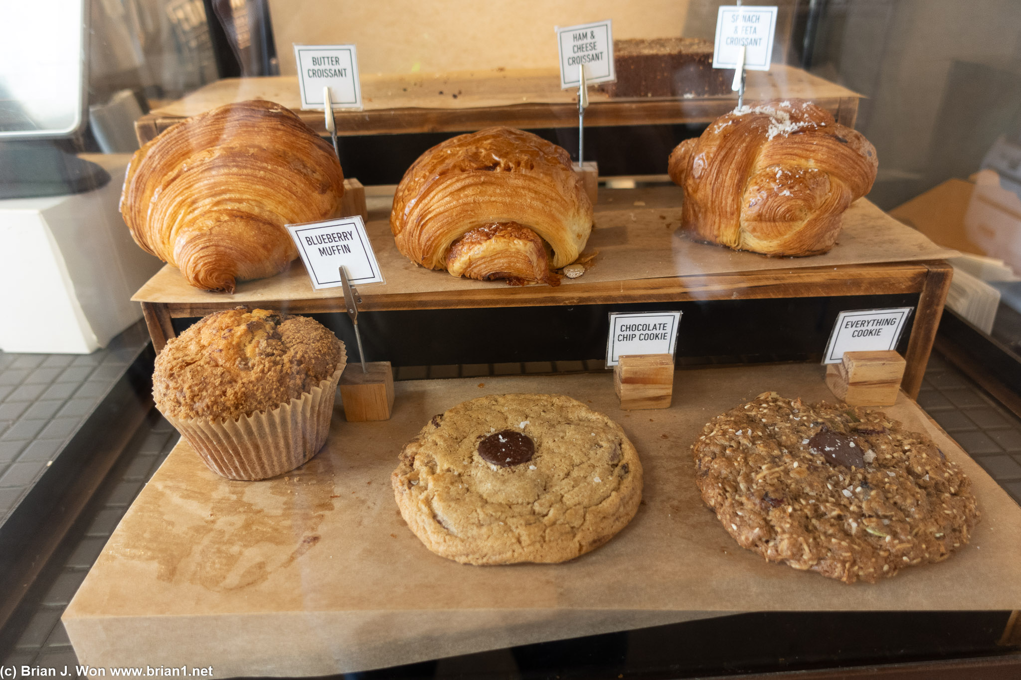 Baked goods at Lodge Bread.