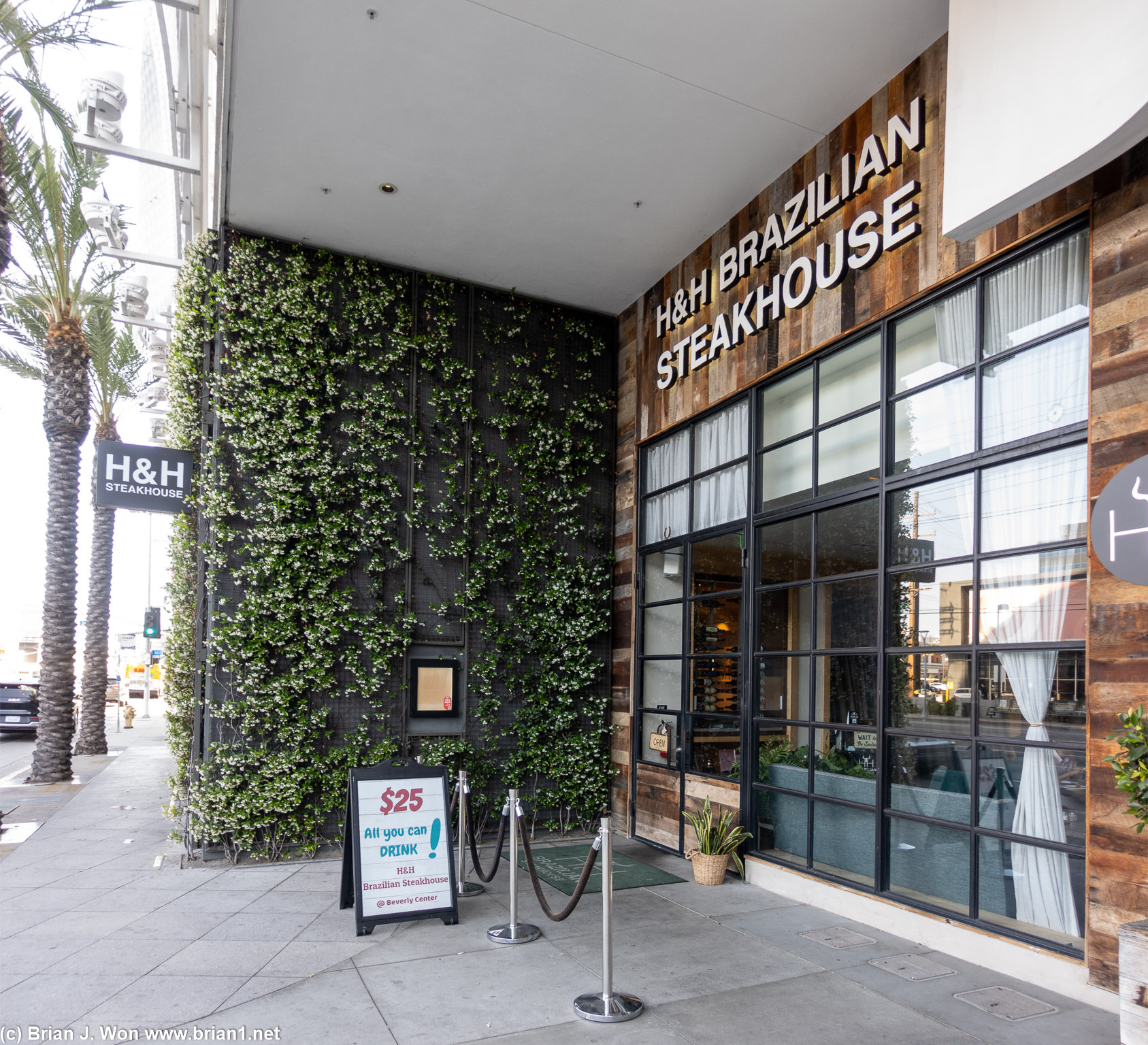 H&H Brazilian Steakhouse at Beverly Center.