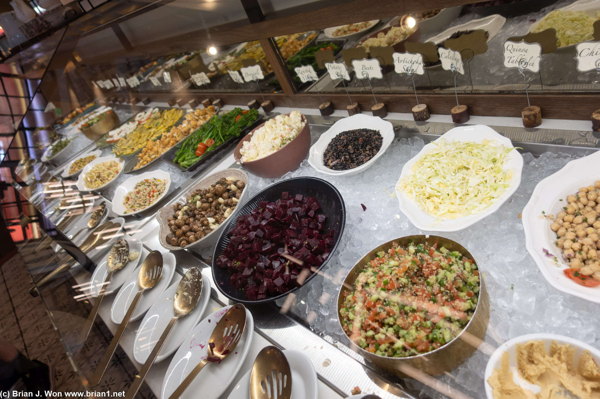 Salad bar.