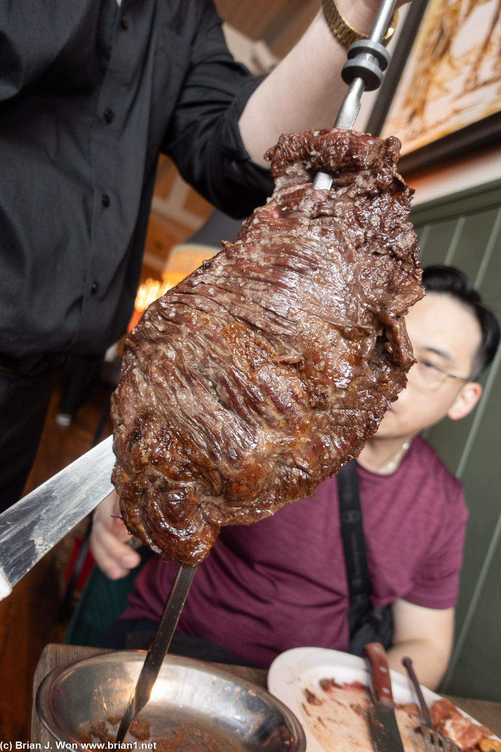 More bottom sirloin?