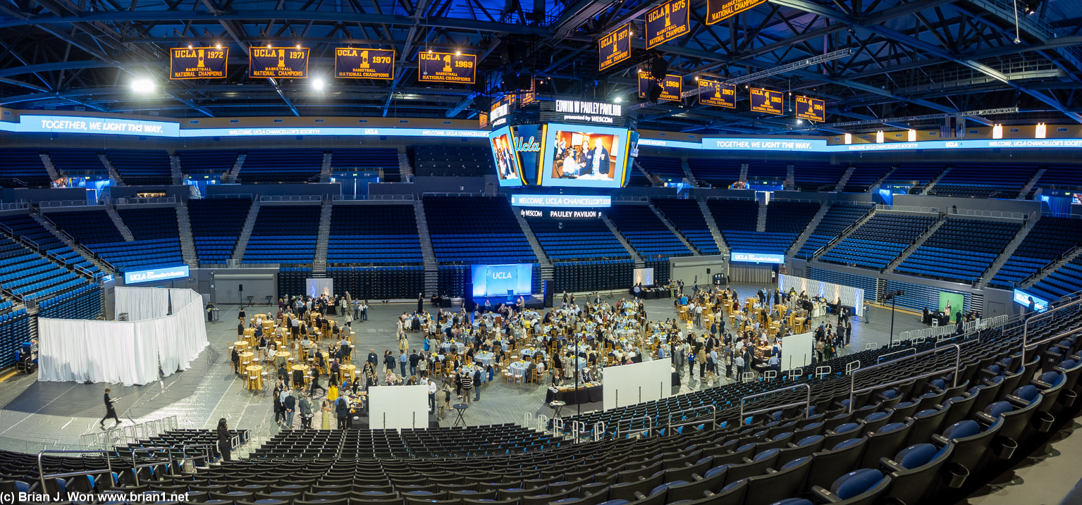 Chancellor's Society gala at Pauley Pavillion.