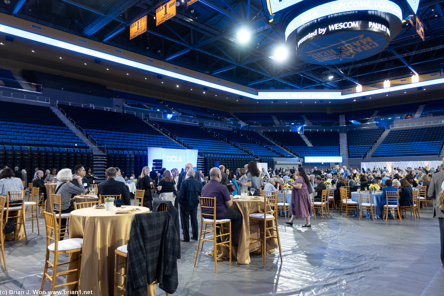 Court-level view.