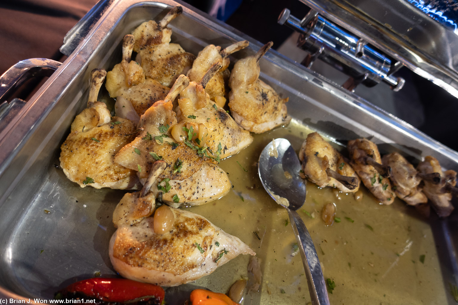 Za'tar chicken breast with lemon.