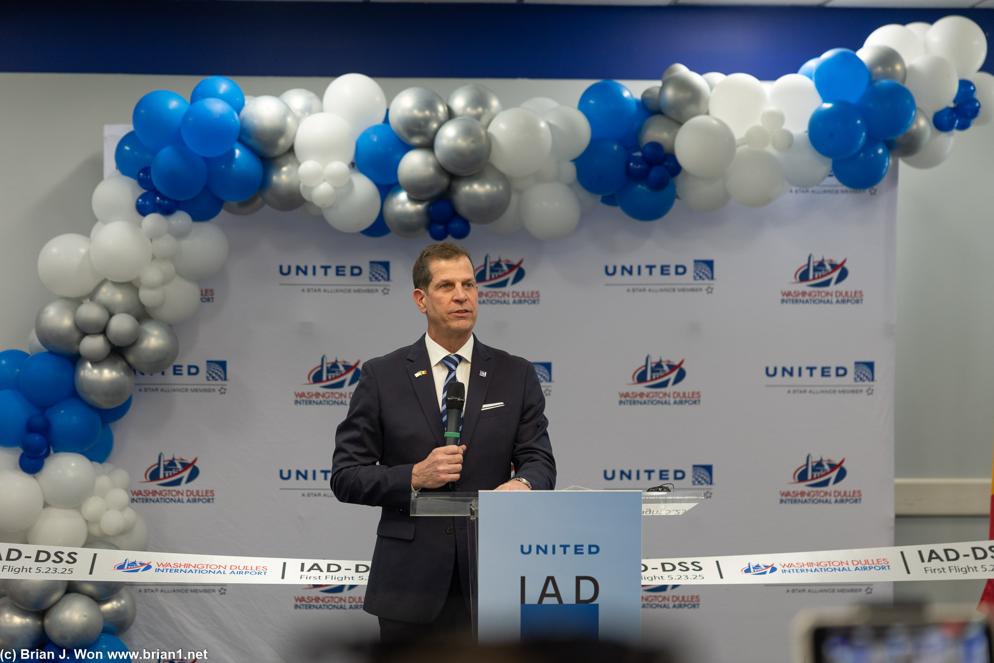Senior VP, Airport Operations / Chief Customer Officer David Kinzelman, United.