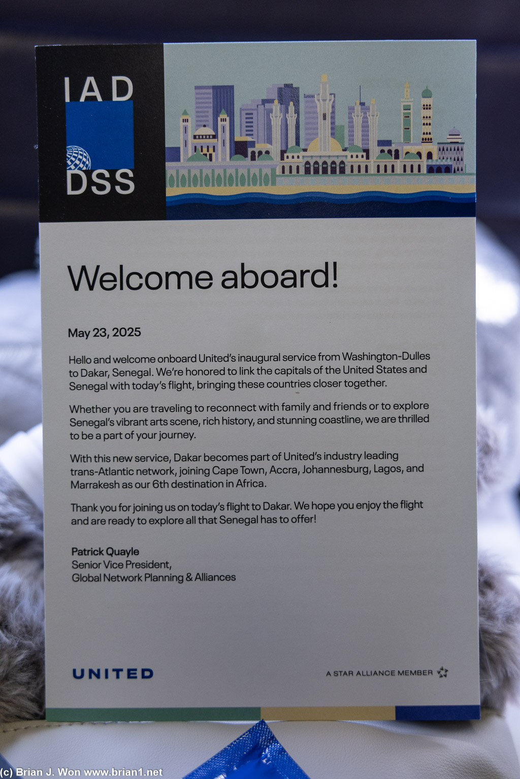 Welcome note.