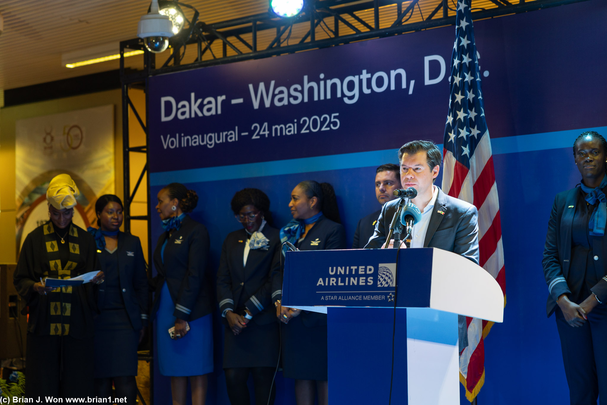 Senior Vice President for Global Network and Alliances Patrick Quayle, United Airlines.