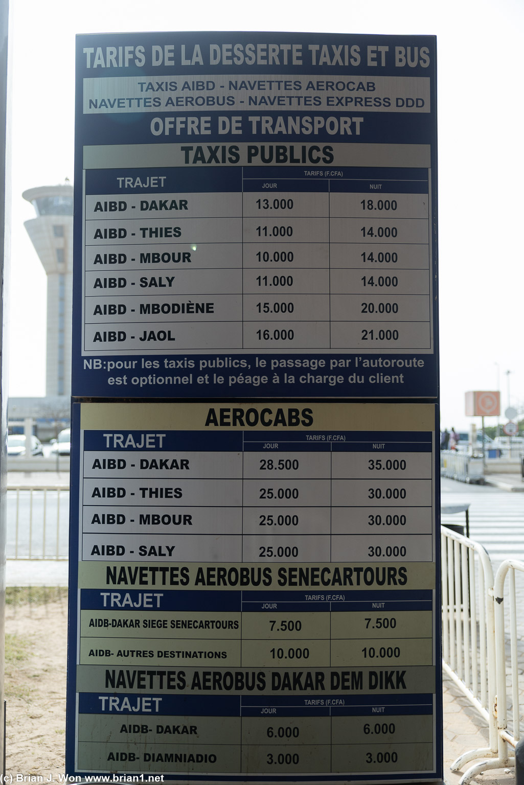 Taxi rates are a lie.