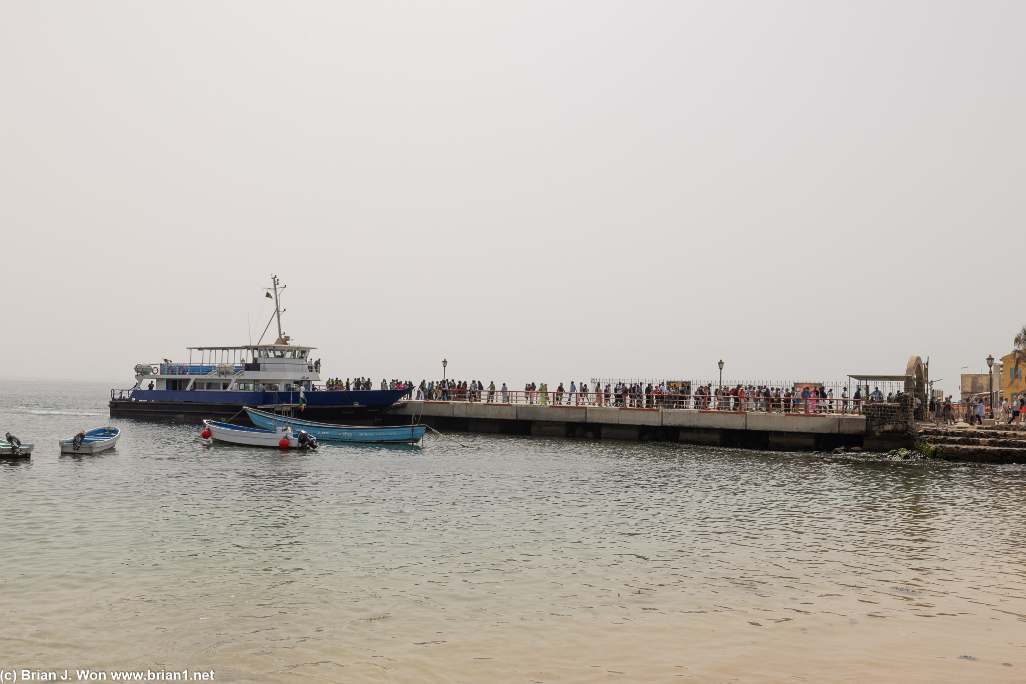 The ferry.