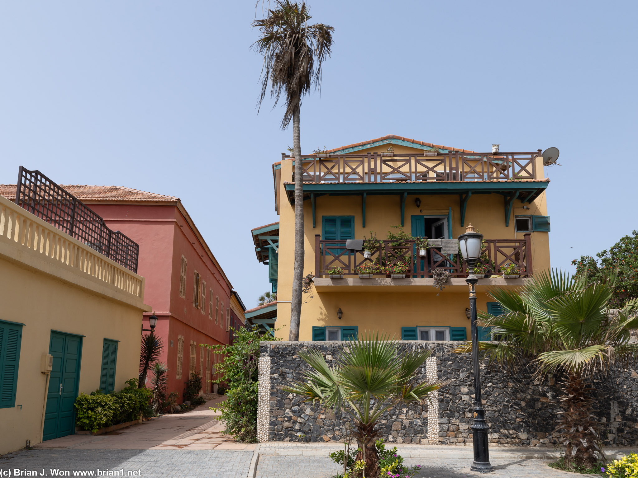 Fancy houses.