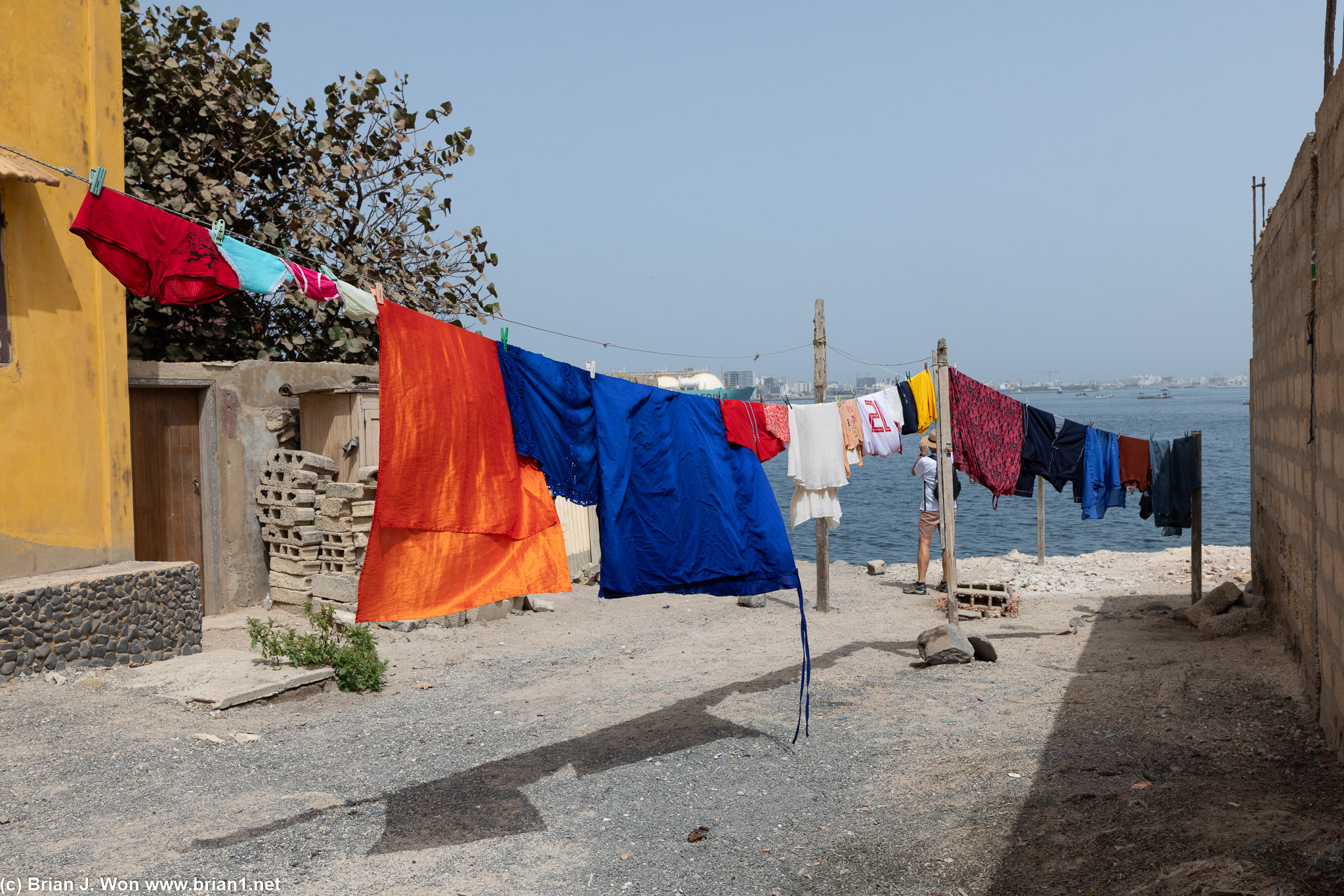 Colorful laundry.