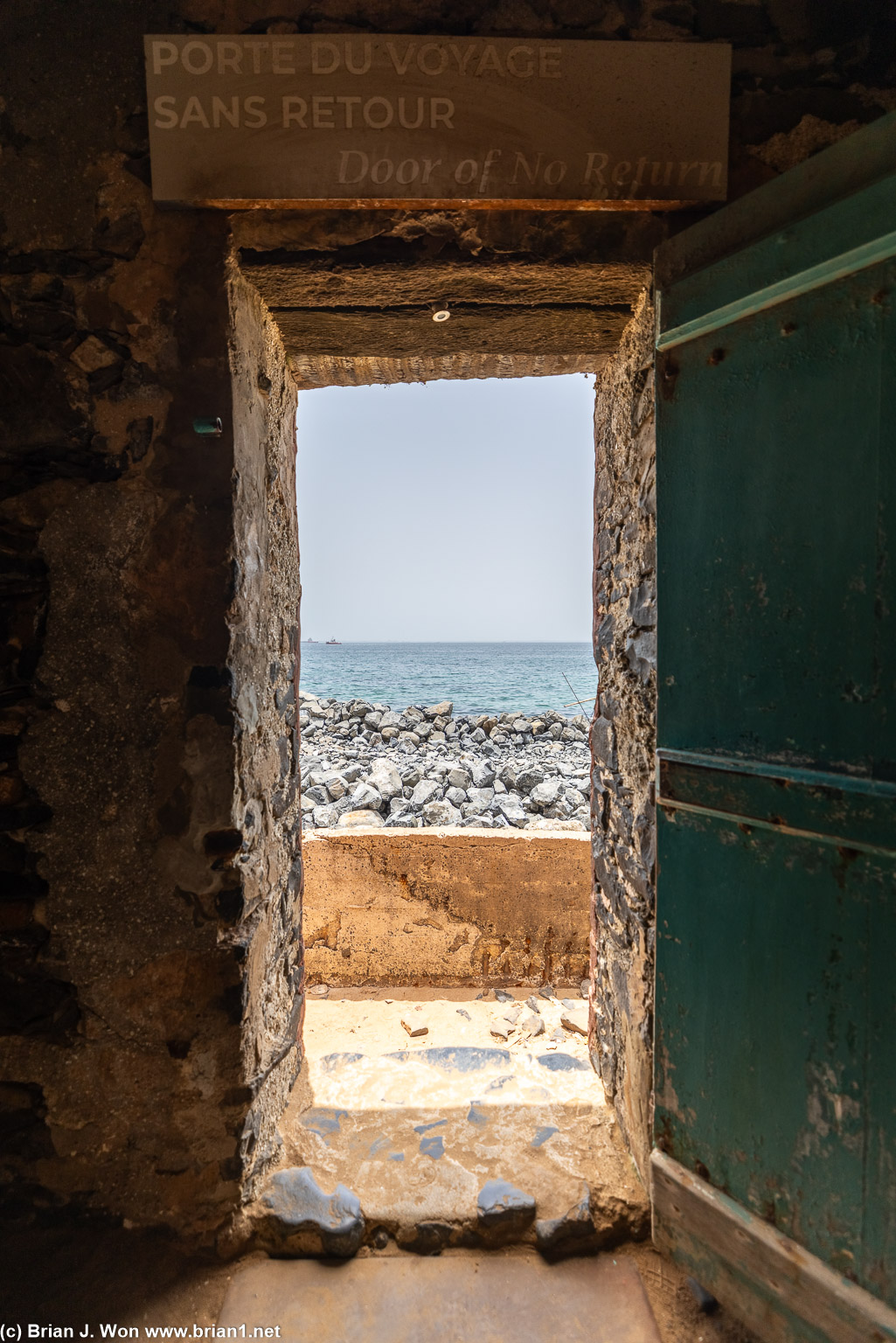 Door of No Return. Sobering.