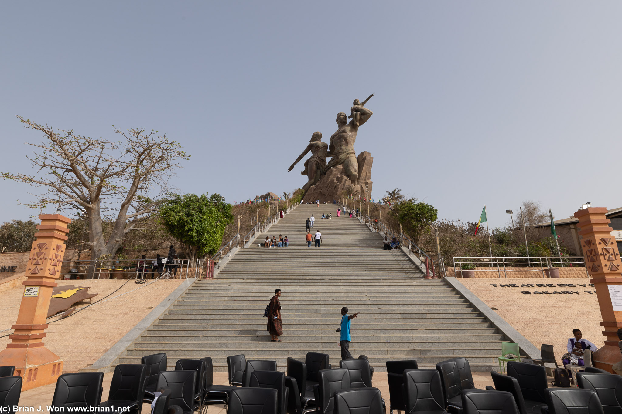 African Renaissance Monument.
