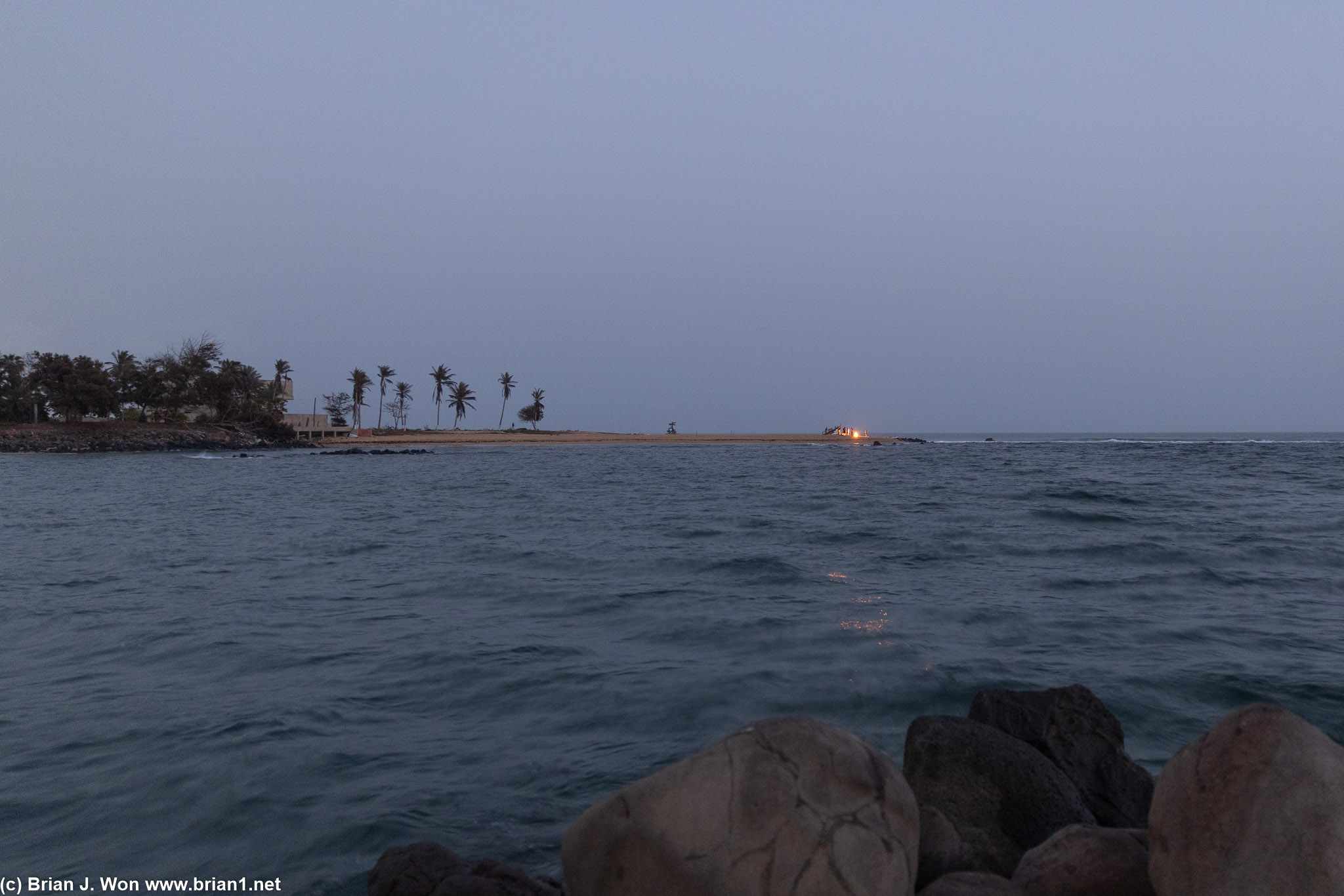 Western-most point of continential Africa.