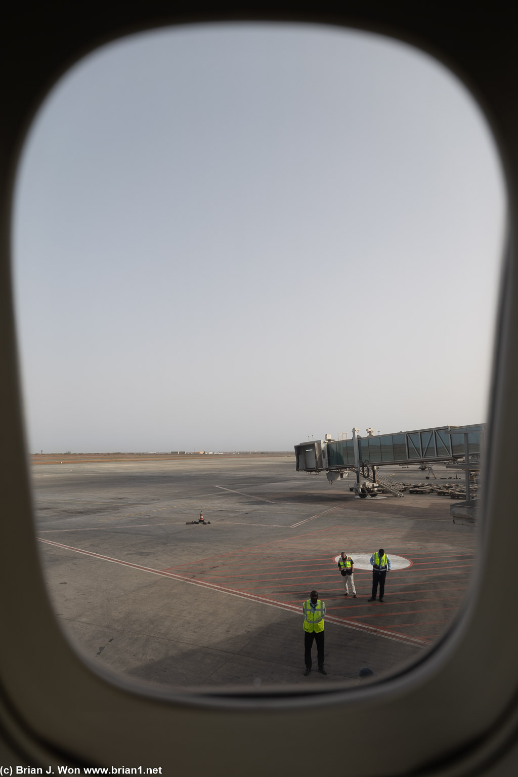 Ready to depart.