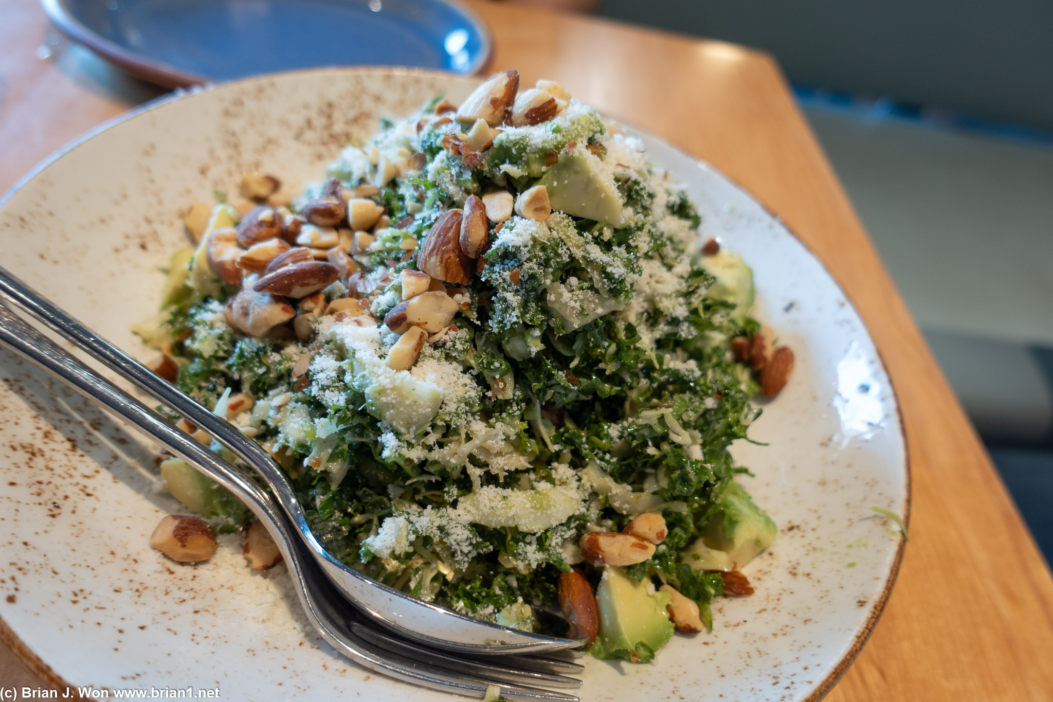 Kale salad was good.