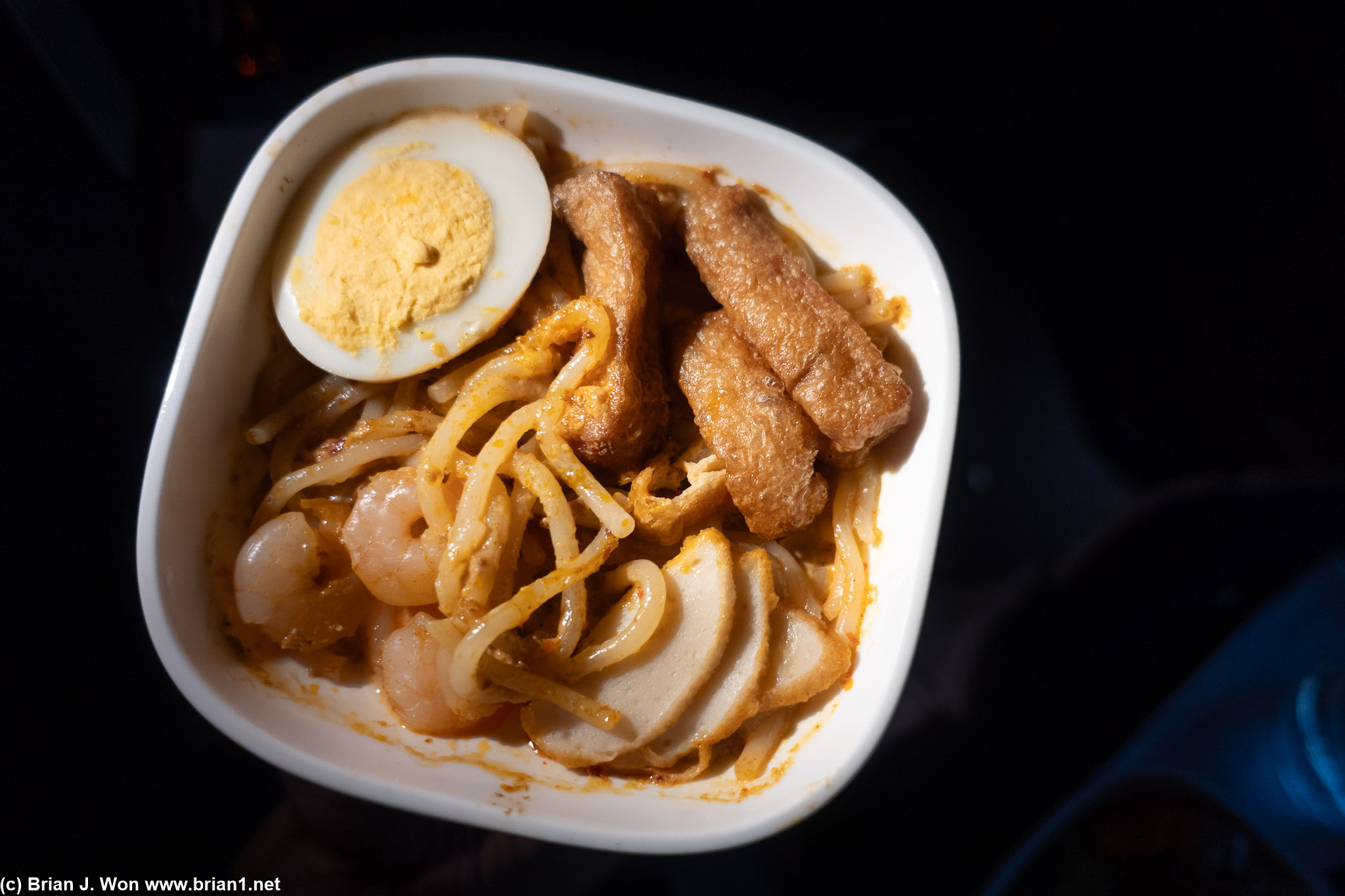Laska-style noodles.